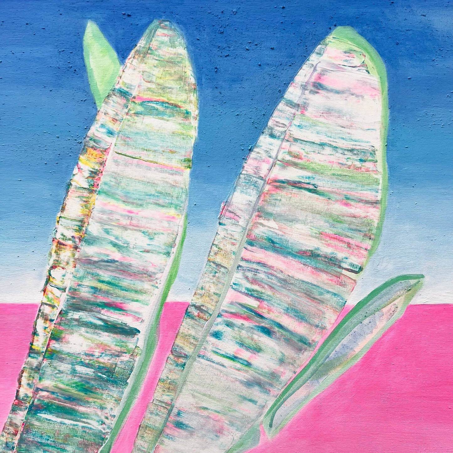 'Eventide Mirage'  90cm x 90cm - Kathryn Sillince Artist