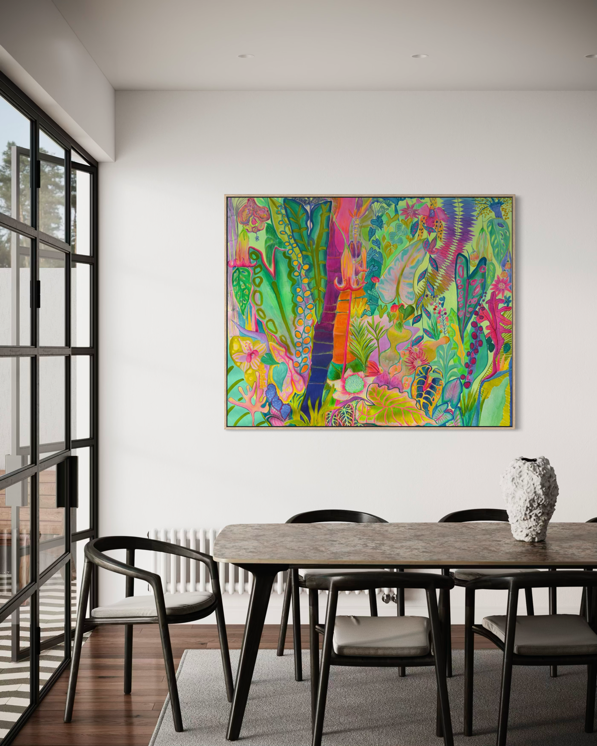 ‘Equatorial Goldenhour’ 122cm x 153cm - Kathryn Sillince Artist