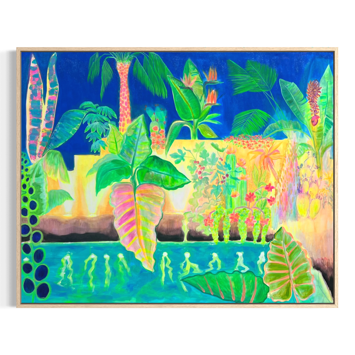 ‘Nightfall Glowpool’ 122cm x 153cm - Kathryn Sillince Artist