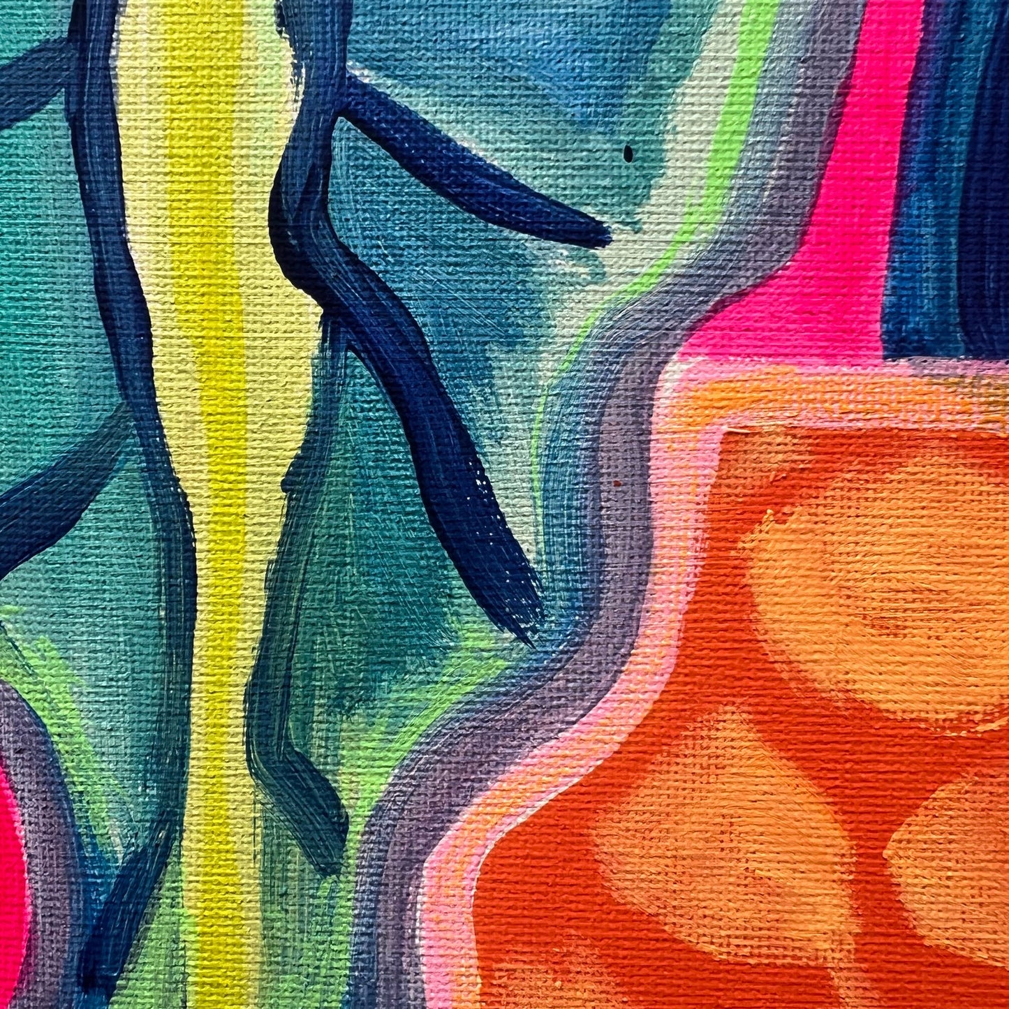 Living My Best Leaf: 2   30cm x 40cm