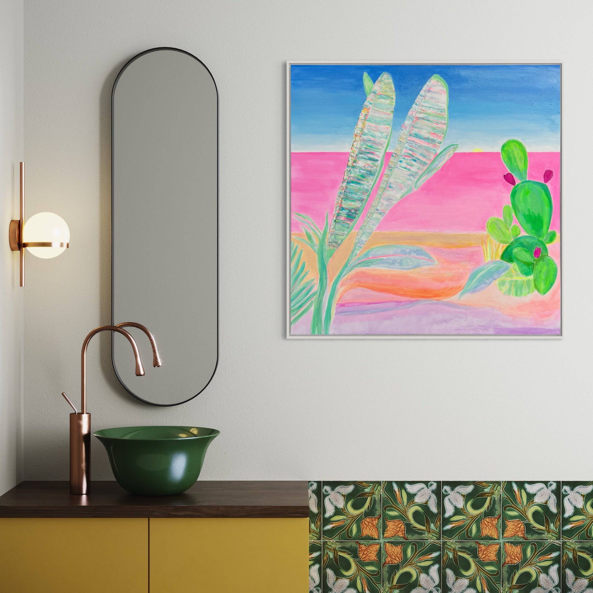 'Eventide Mirage'  90cm x 90cm - Kathryn Sillince Artist