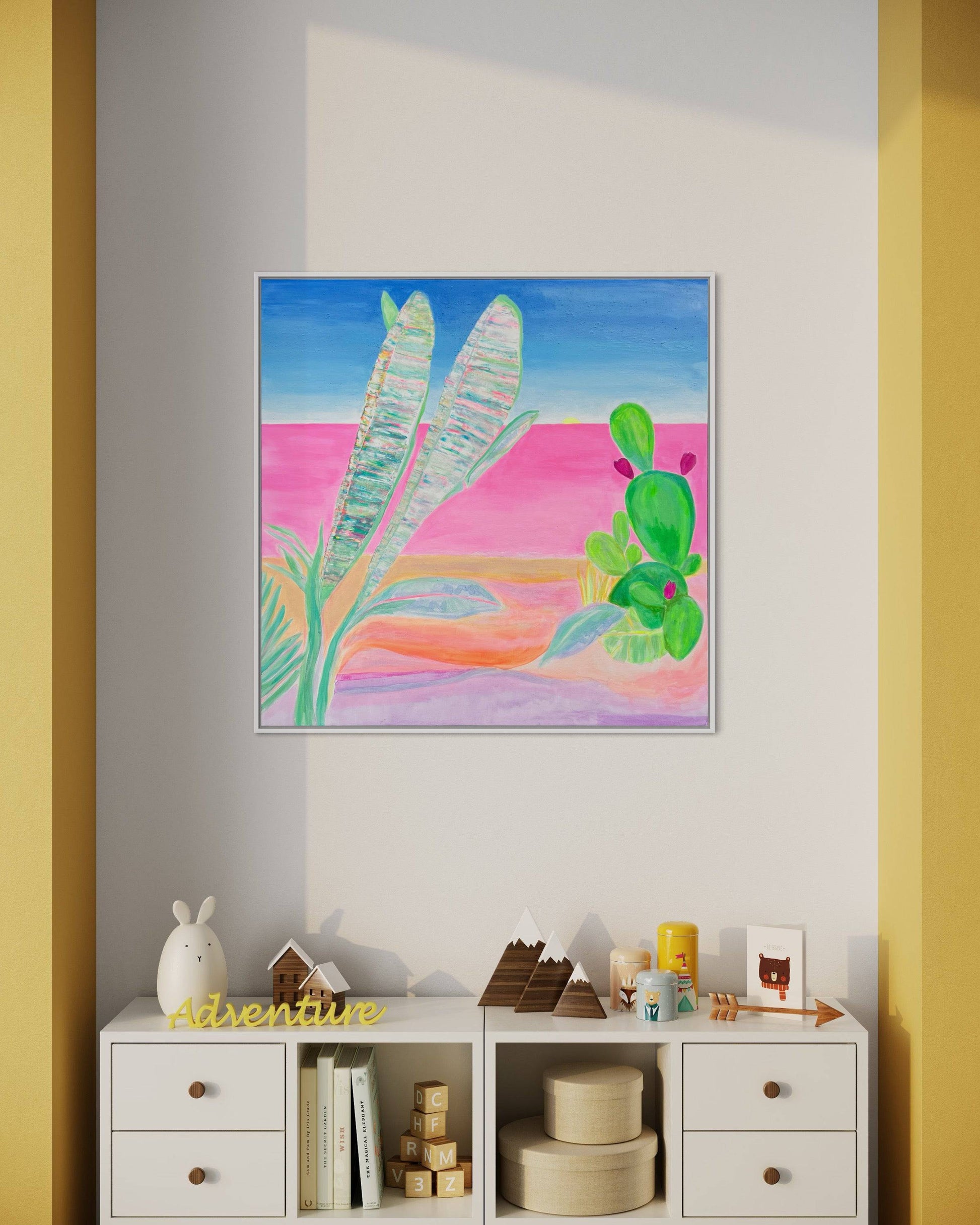 'Eventide Mirage'  90cm x 90cm - Kathryn Sillince Artist