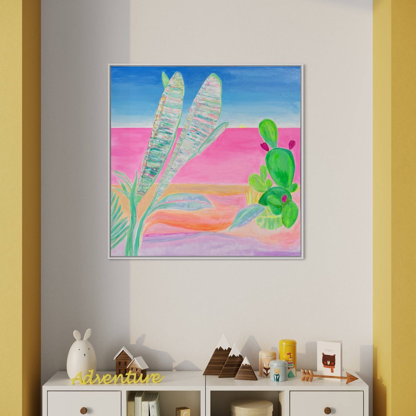 'Eventide Mirage'  90cm x 90cm - Kathryn Sillince Artist