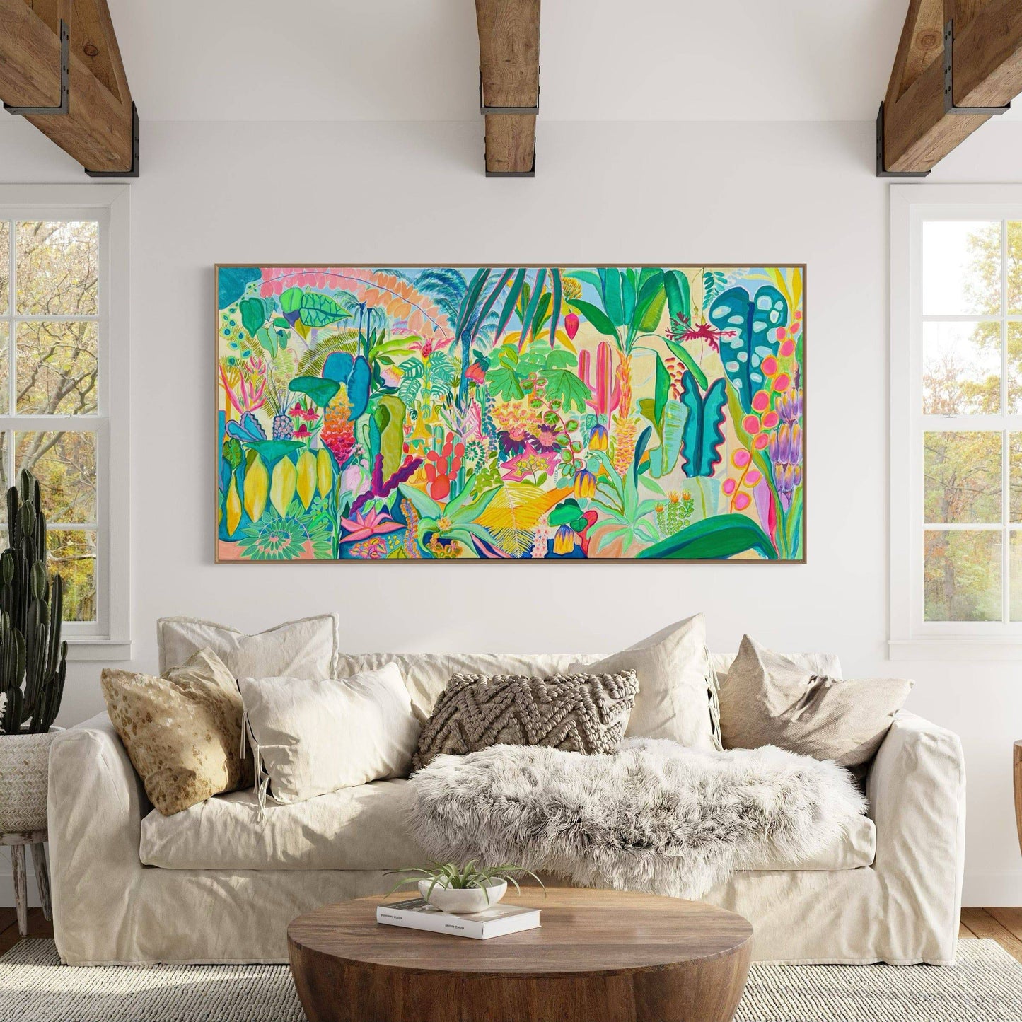 'Everlasting Eden'  76.5cm x 153cm - Kathryn Sillince Artist