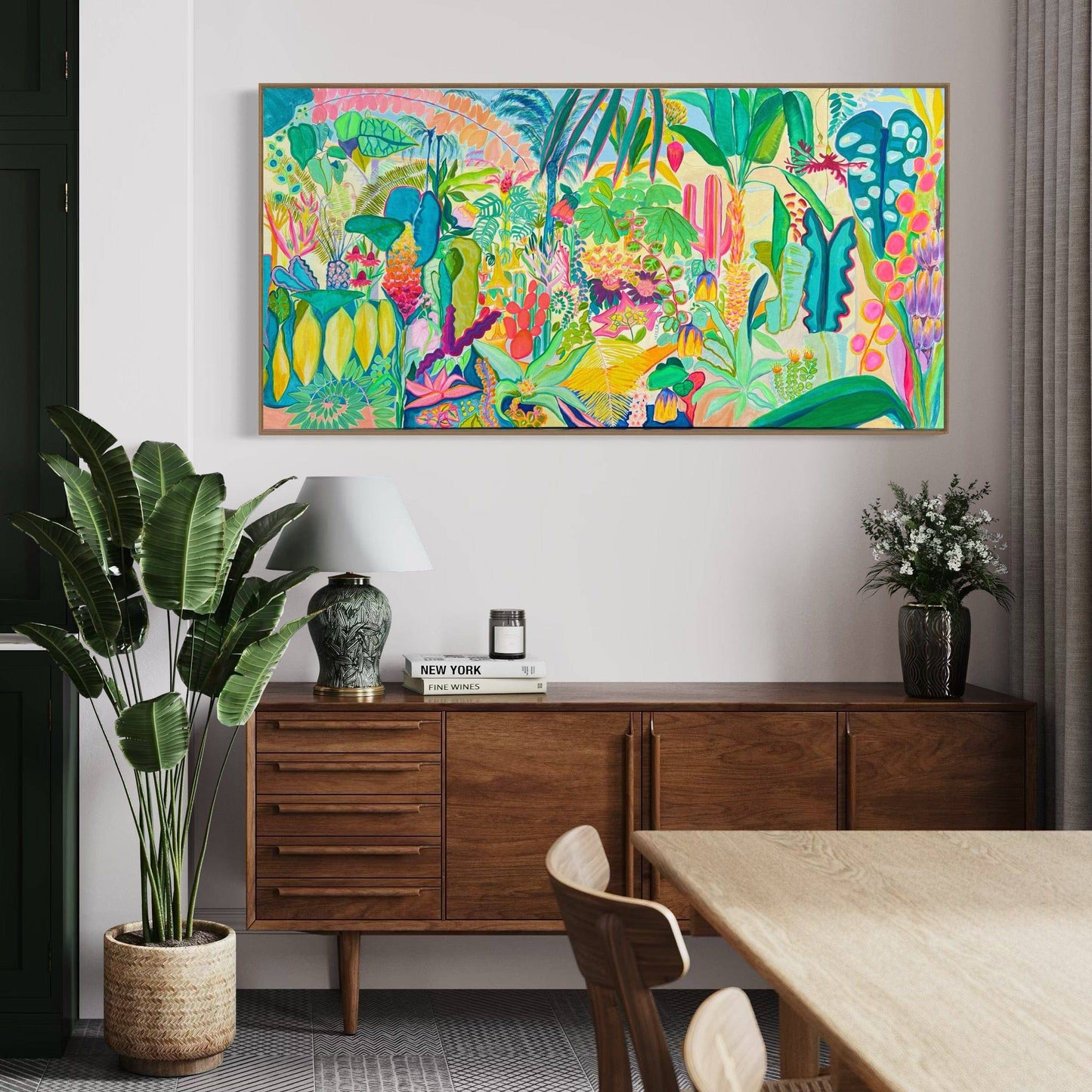 'Everlasting Eden'  76.5cm x 153cm - Kathryn Sillince Artist