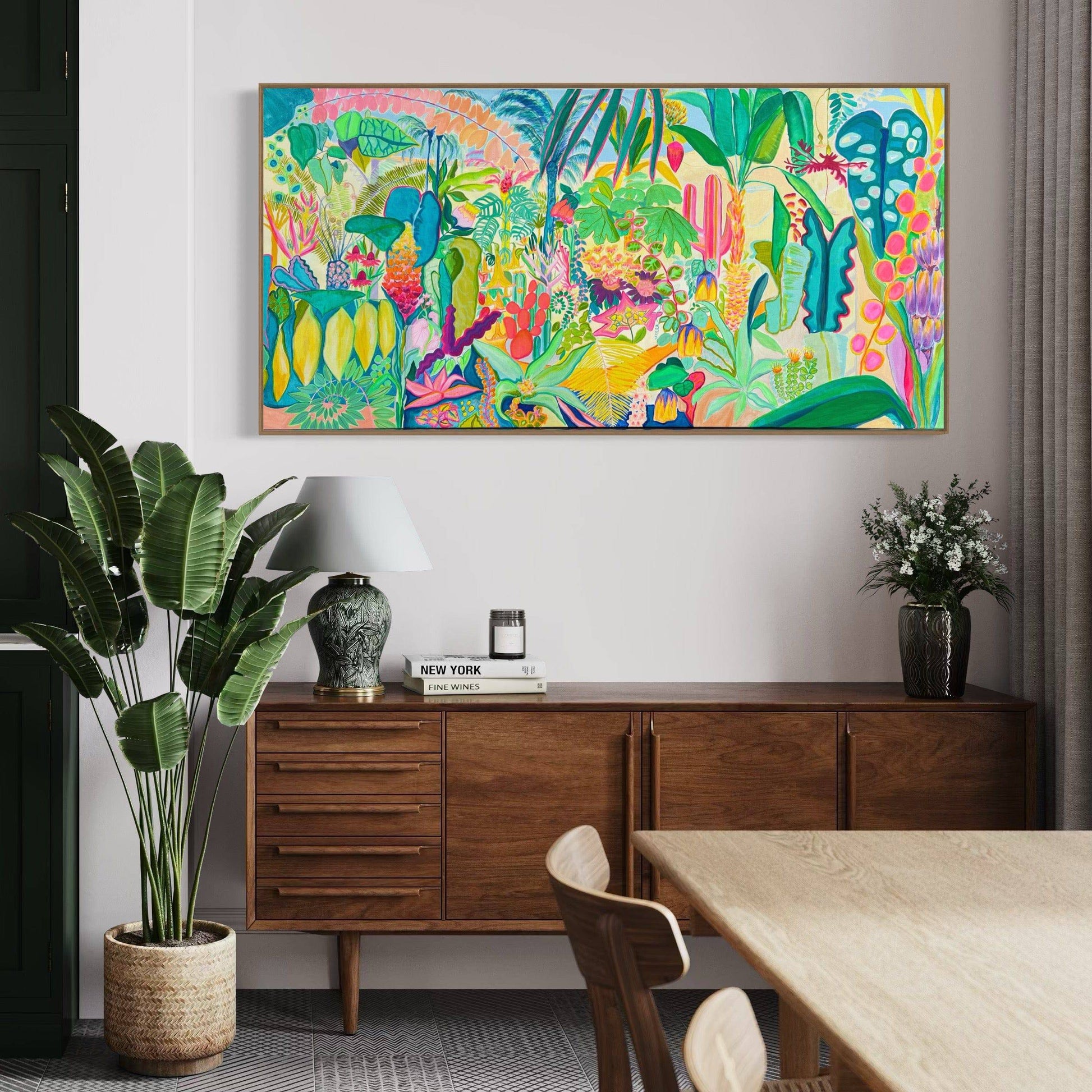 'Everlasting Eden'  76.5cm x 153cm - Kathryn Sillince Artist