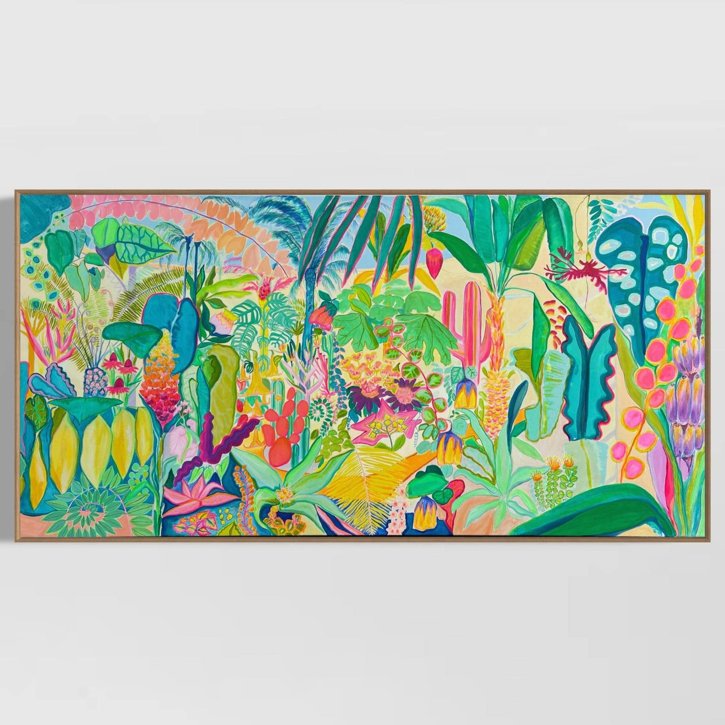 'Everlasting Eden'  76.5cm x 153cm - Kathryn Sillince Artist