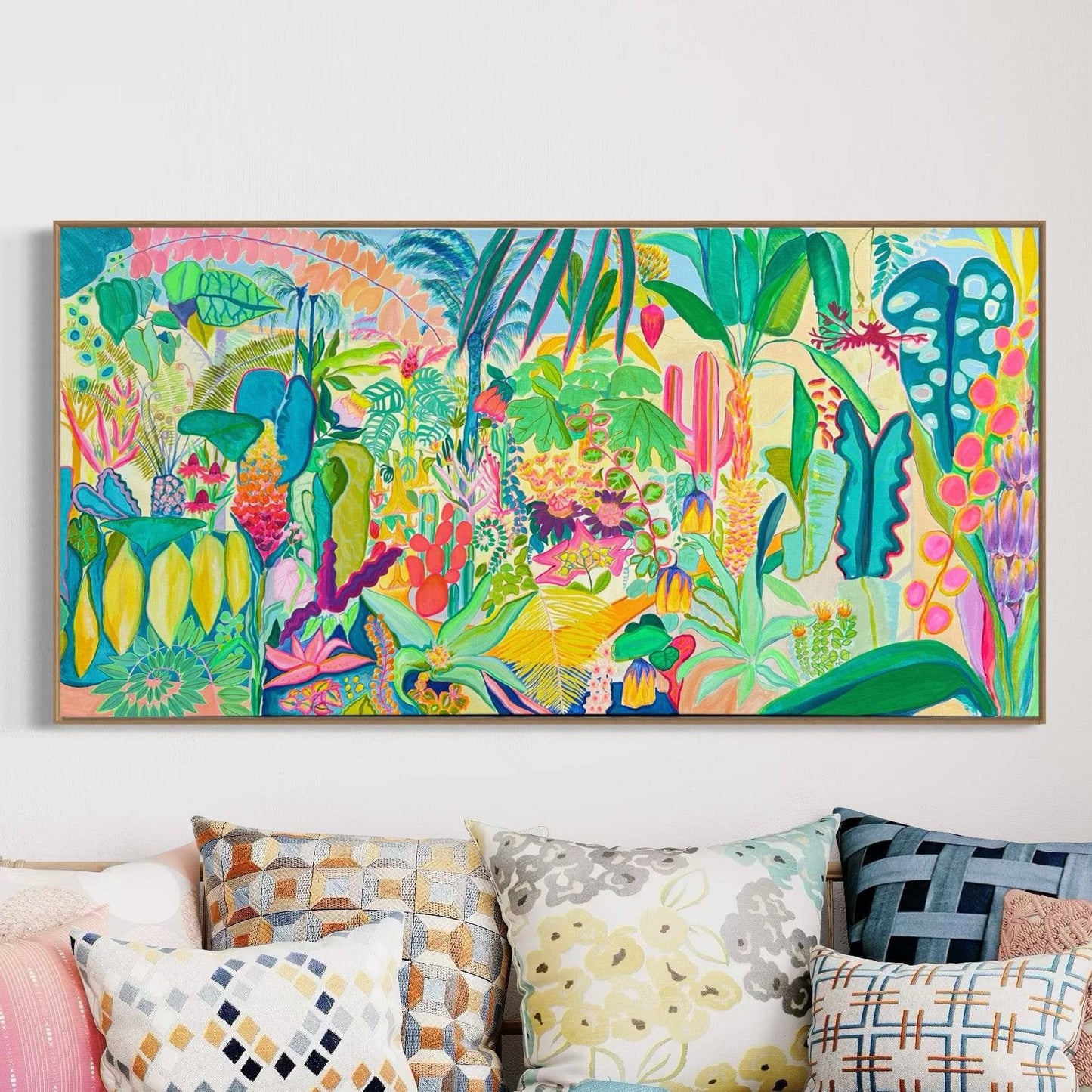 'Everlasting Eden'  76.5cm x 153cm - Kathryn Sillince Artist
