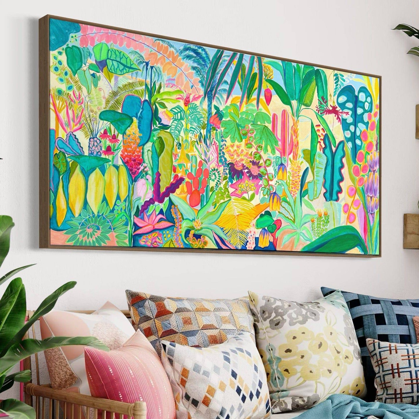 'Everlasting Eden'  76.5cm x 153cm - Kathryn Sillince Artist