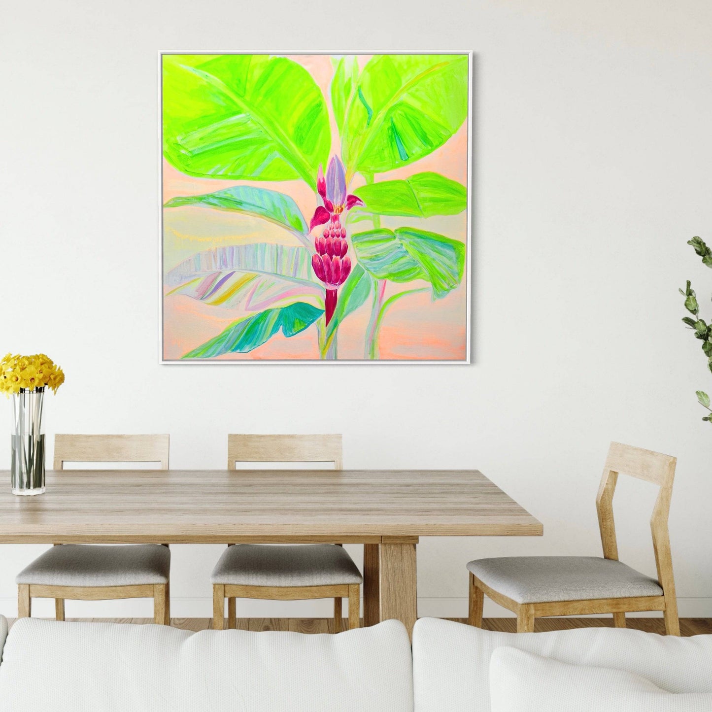 'Musa Velutina In Her Element'  112cm x 112cm - Kathryn Sillince Artist
