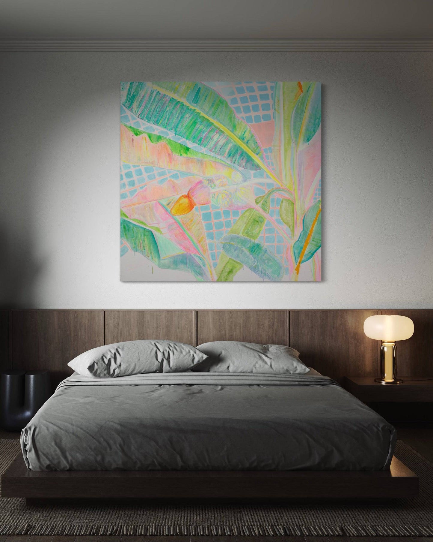 'Immersed in Nurture'  153cm x 153cm - Kathryn Sillince Artist