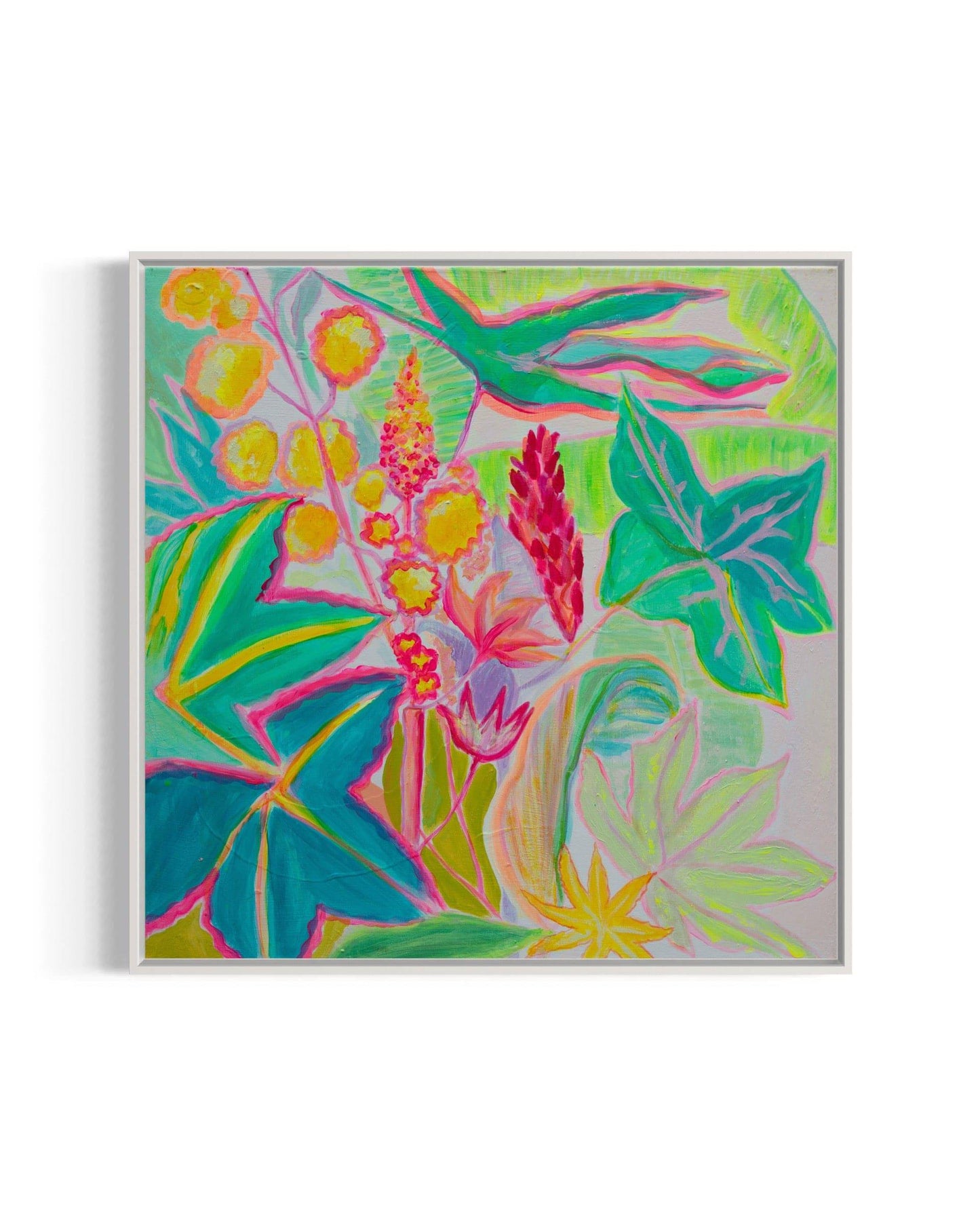 'Reach'  56cm x 56cm - Kathryn Sillince Artist