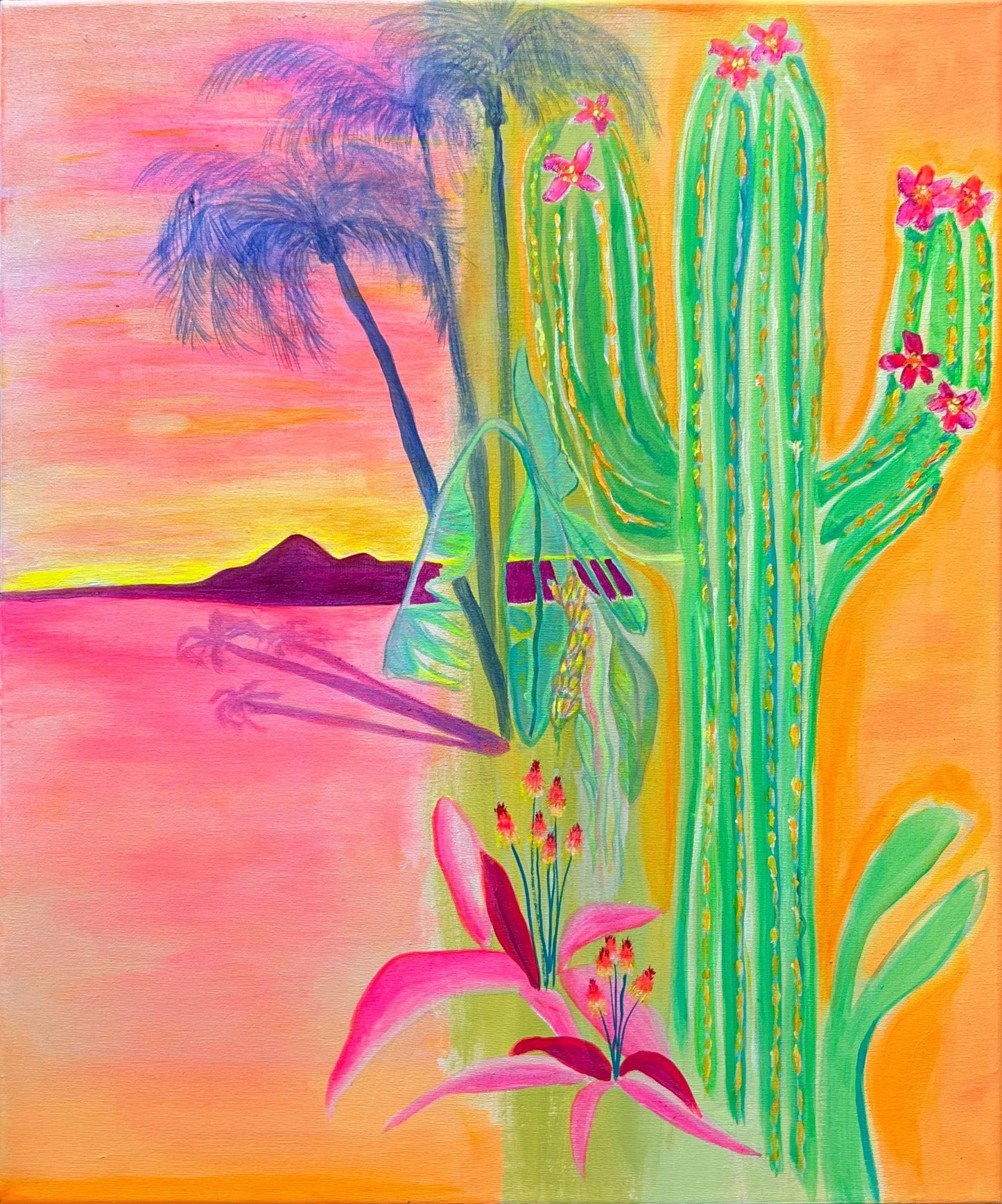 'Mirage Over Malabar' 51.4cm x 61cm - Kathryn Sillince Artist