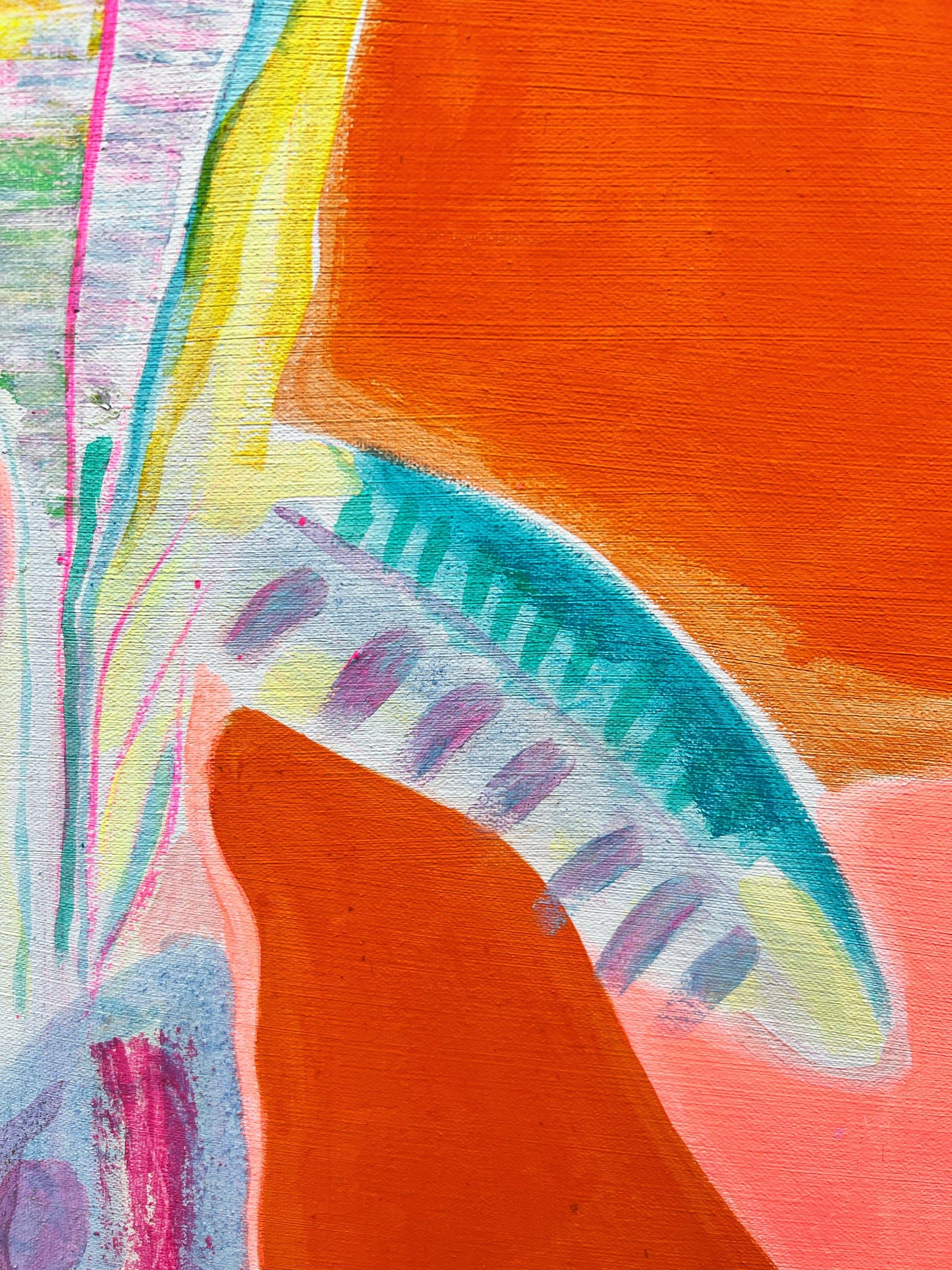 'View From The Riad'  54cm x 80cm - Kathryn Sillince Artist