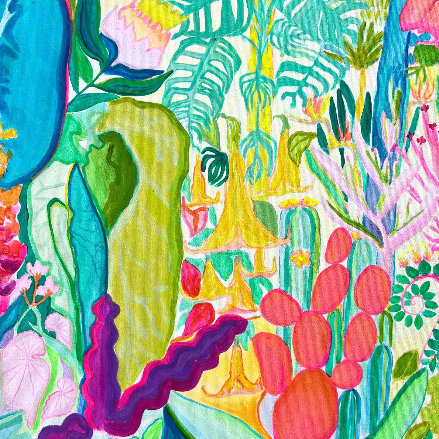 'Everlasting Eden'  76.5cm x 153cm - Kathryn Sillince Artist