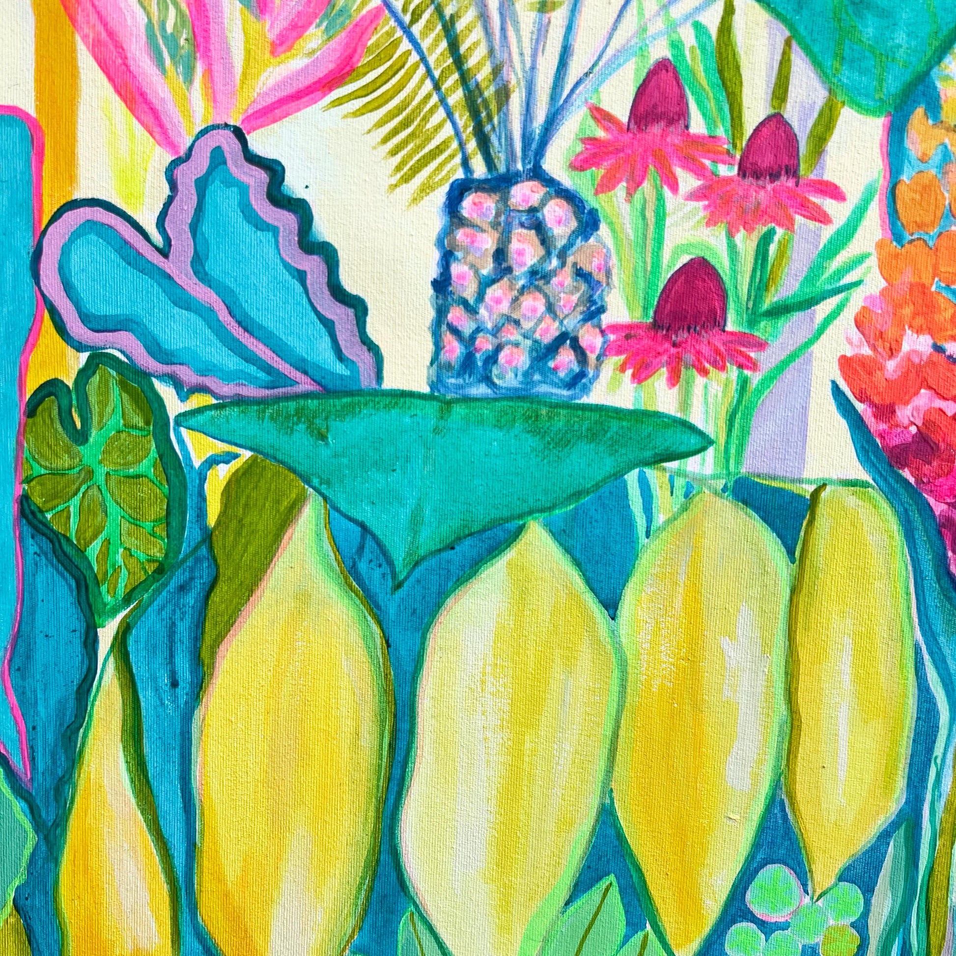 'Everlasting Eden'  76.5cm x 153cm - Kathryn Sillince Artist