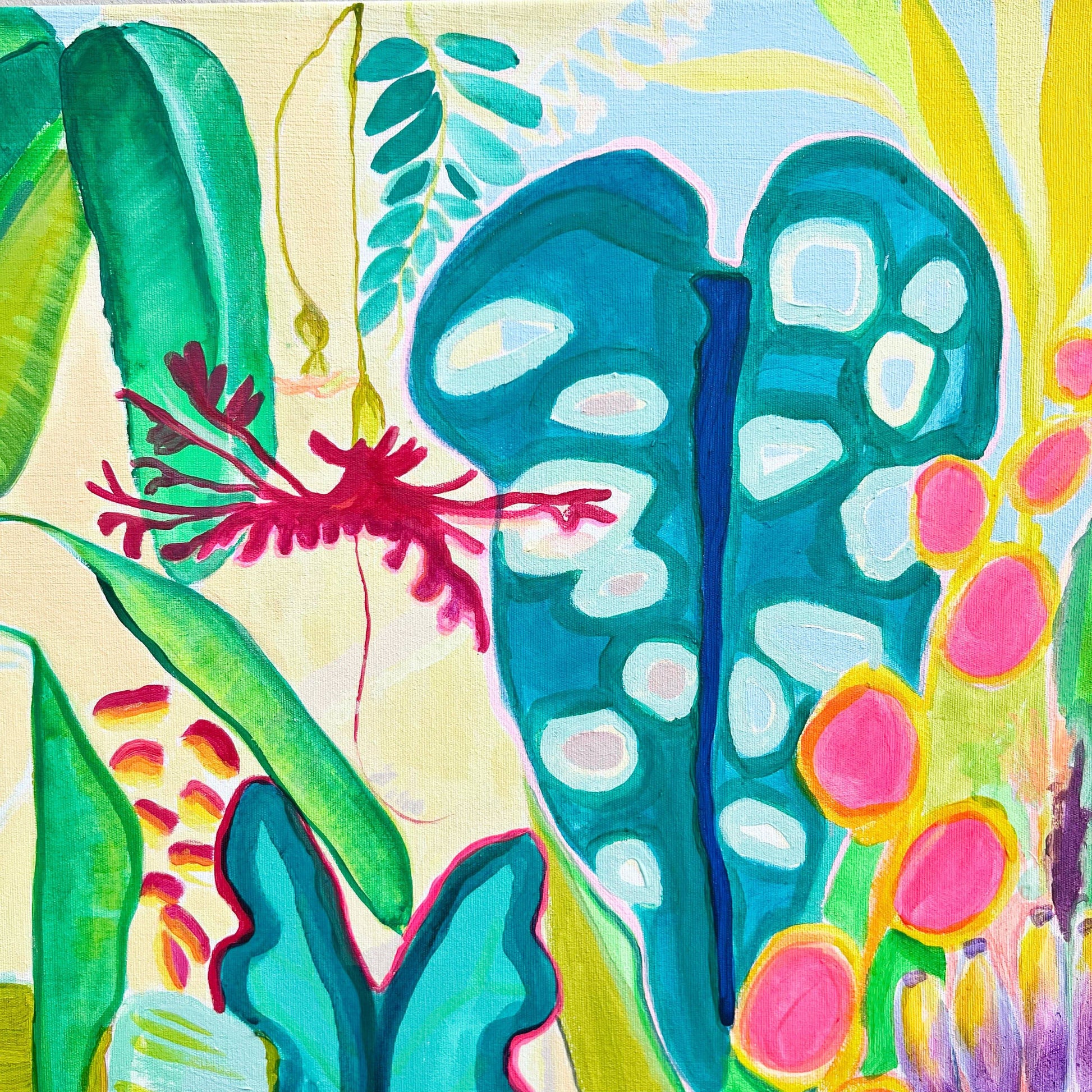 'Everlasting Eden'  76.5cm x 153cm - Kathryn Sillince Artist