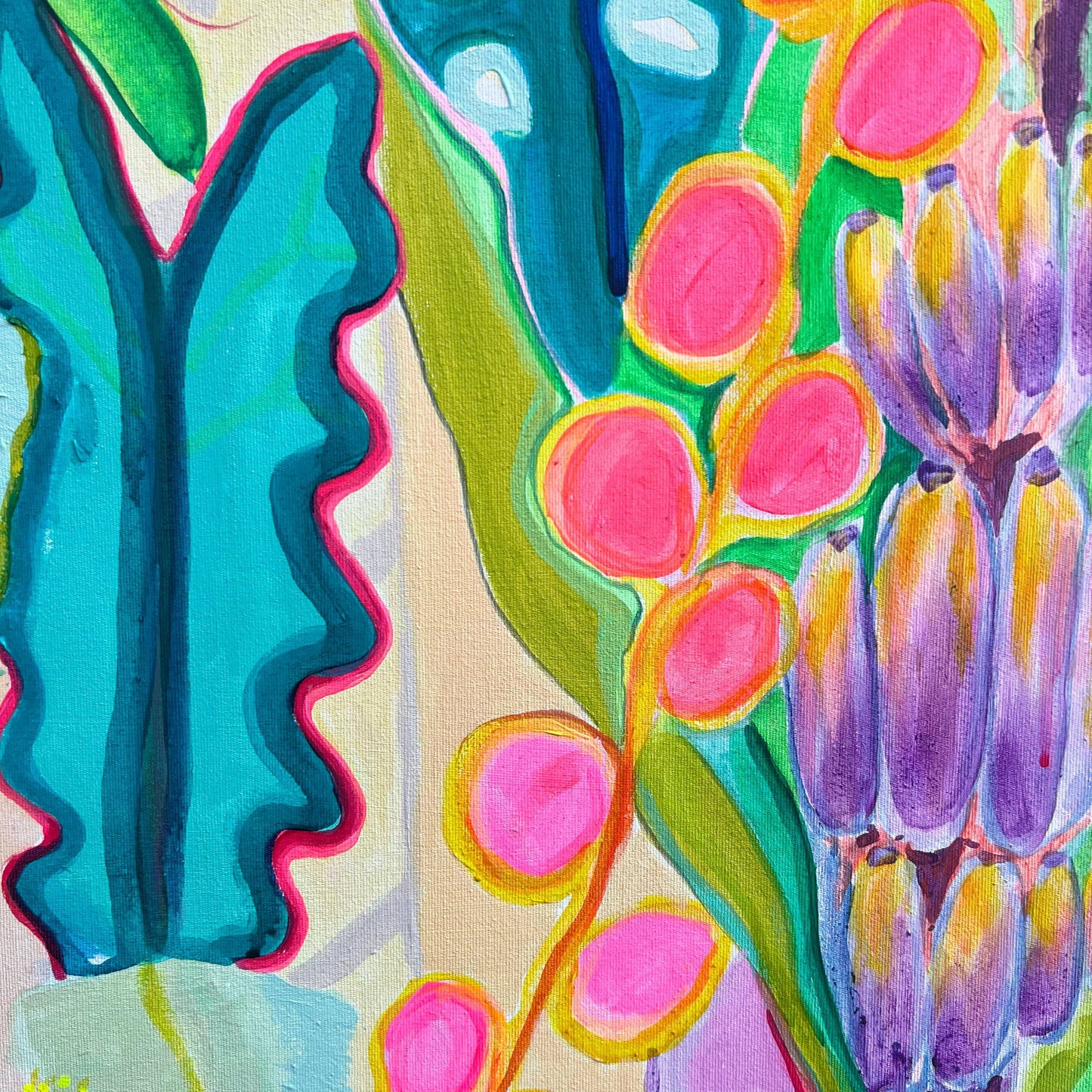 'Everlasting Eden'  76.5cm x 153cm - Kathryn Sillince Artist