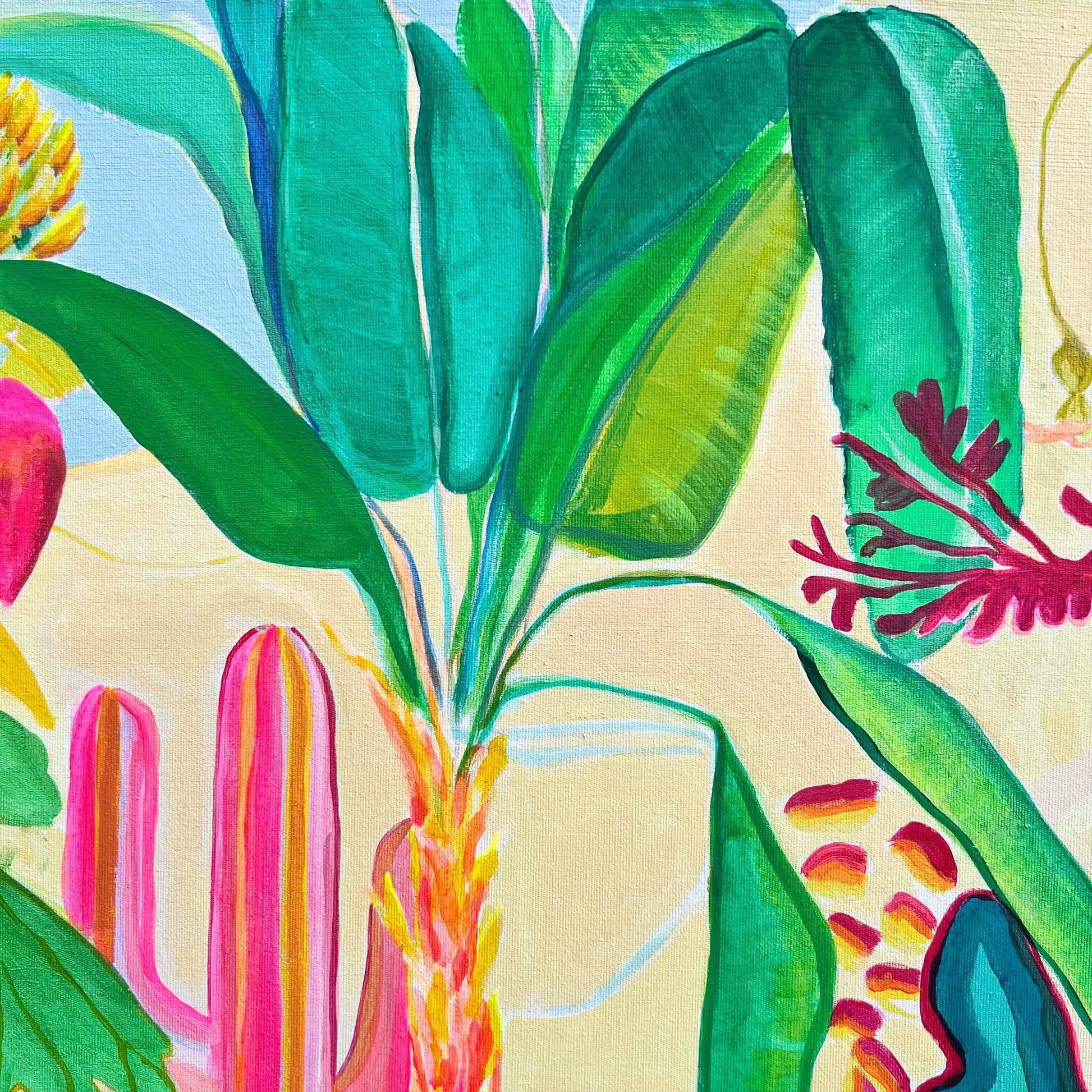 'Everlasting Eden'  76.5cm x 153cm - Kathryn Sillince Artist
