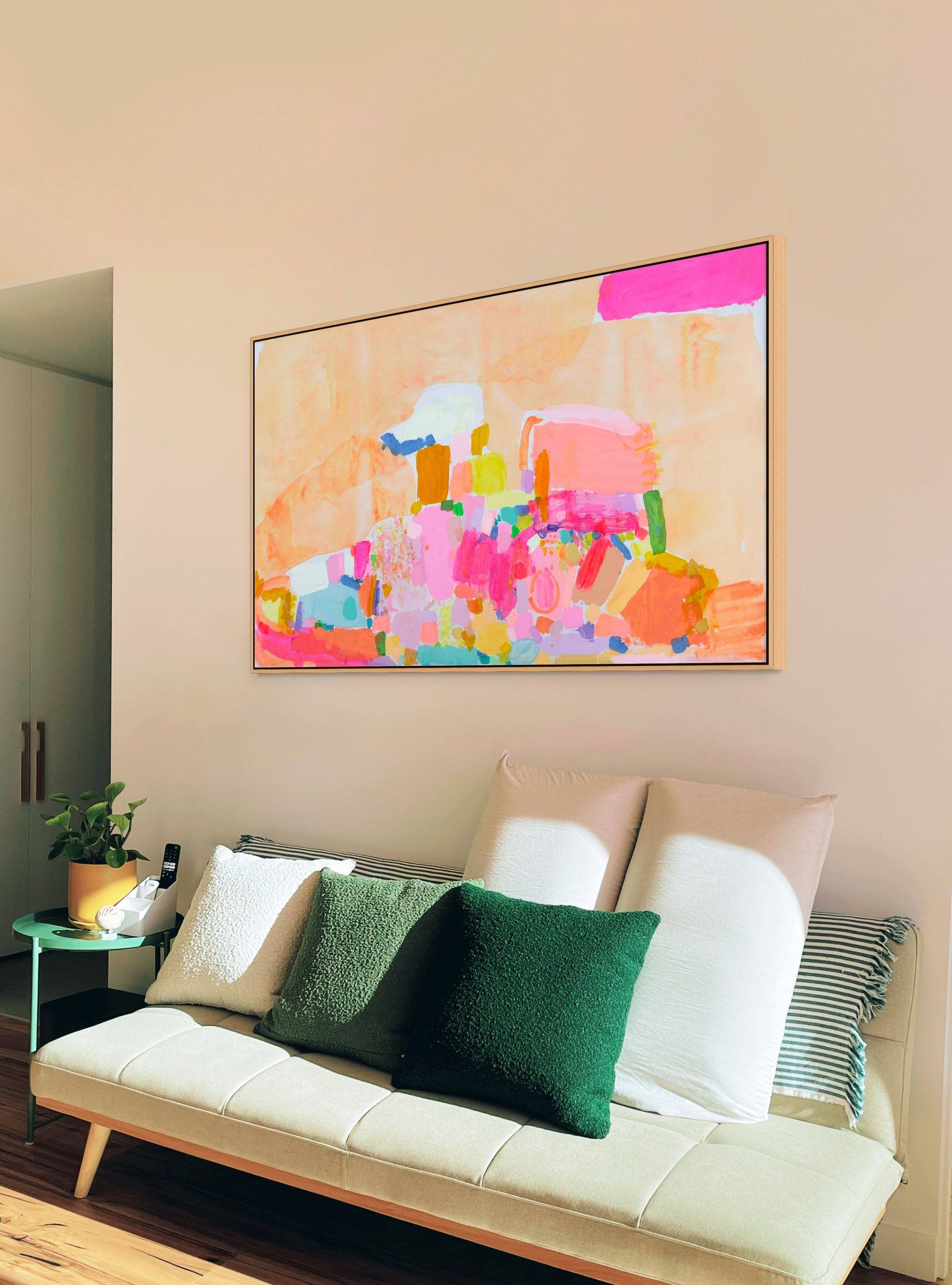 'Fever Dream III' 173cm x 107cm - Kathryn Sillince Artist