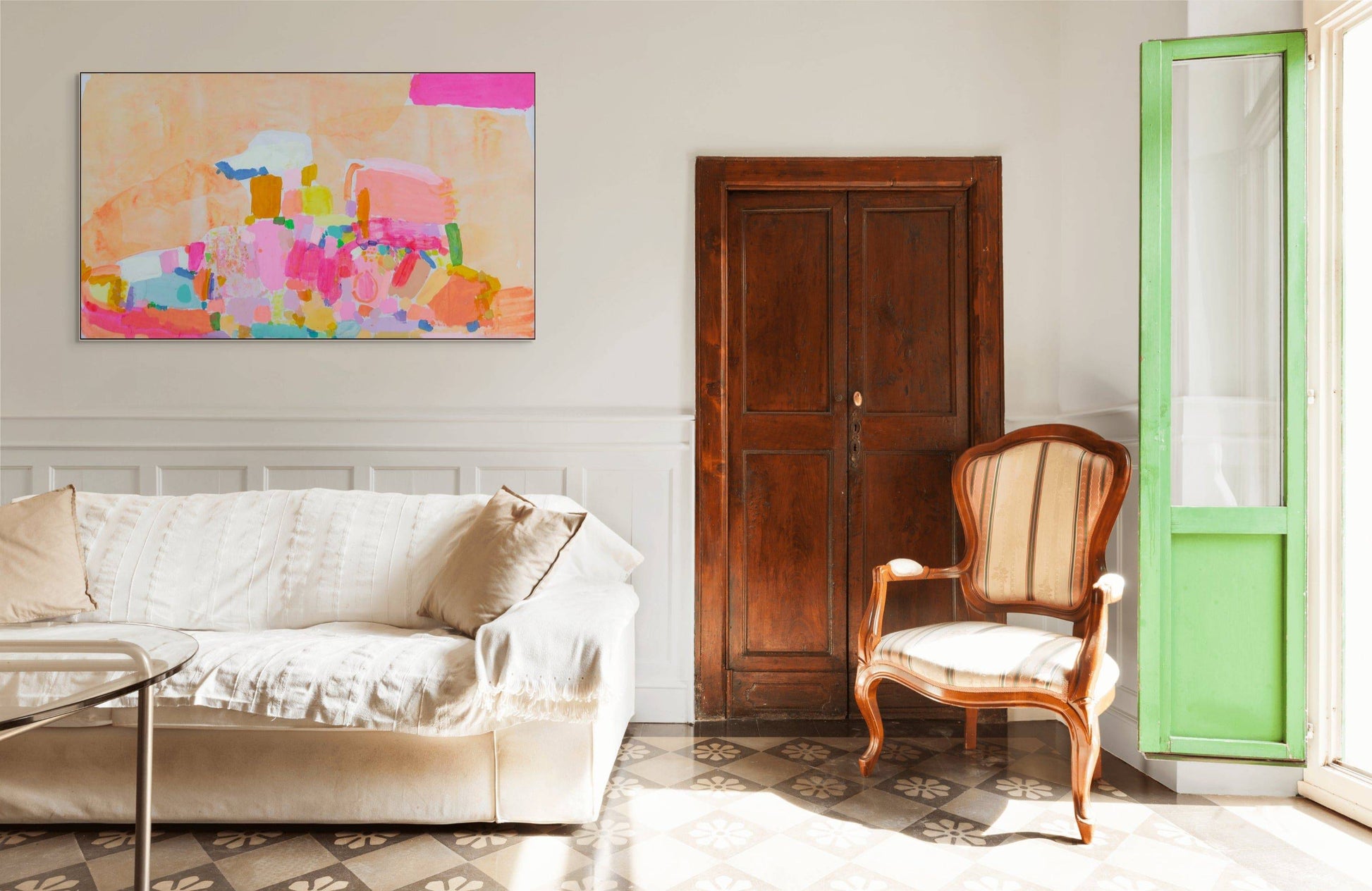 'Fever Dream III' 173cm x 107cm - Kathryn Sillince Artist