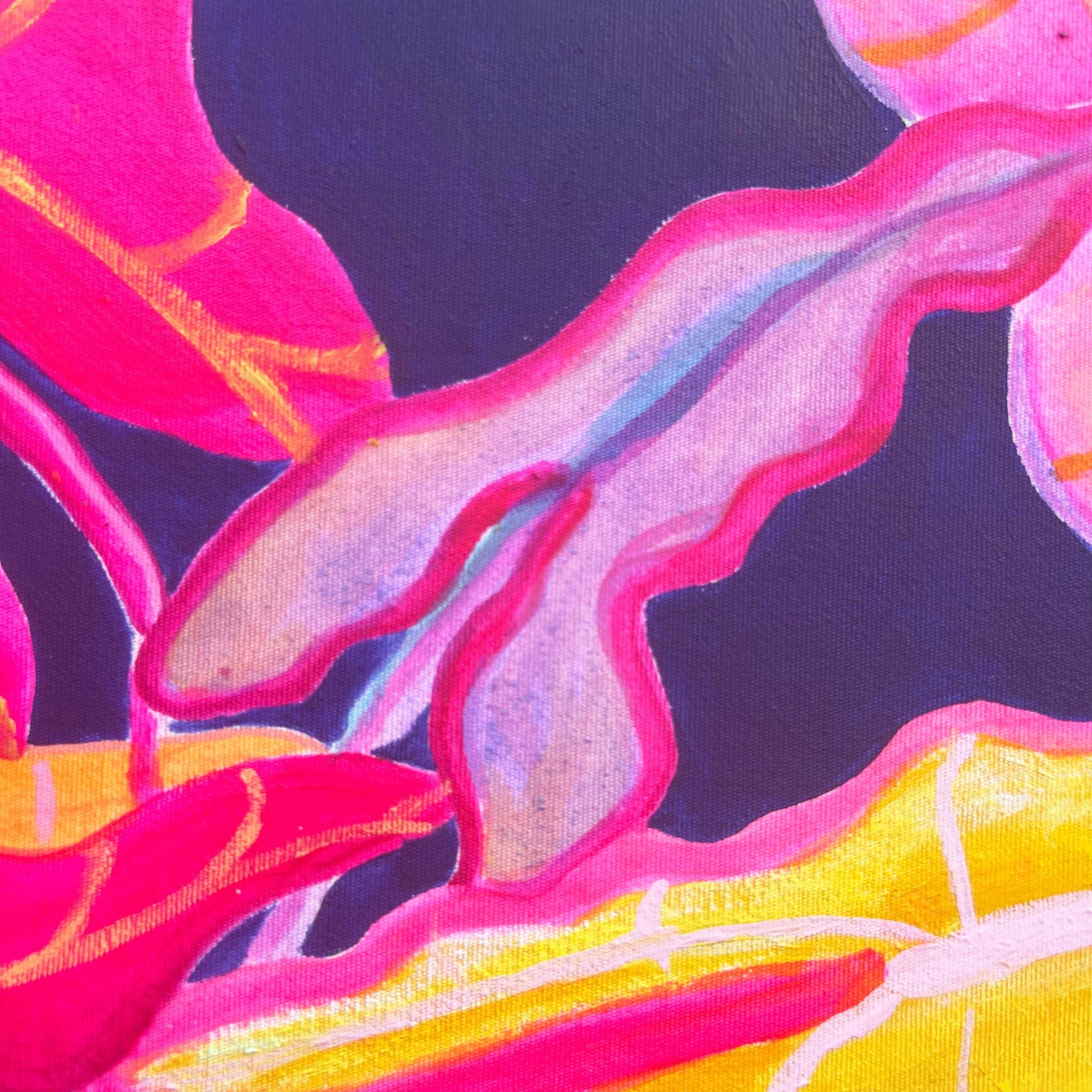 ‘Begonia Alocasia Still Life' Print - Kathryn Sillince Artist