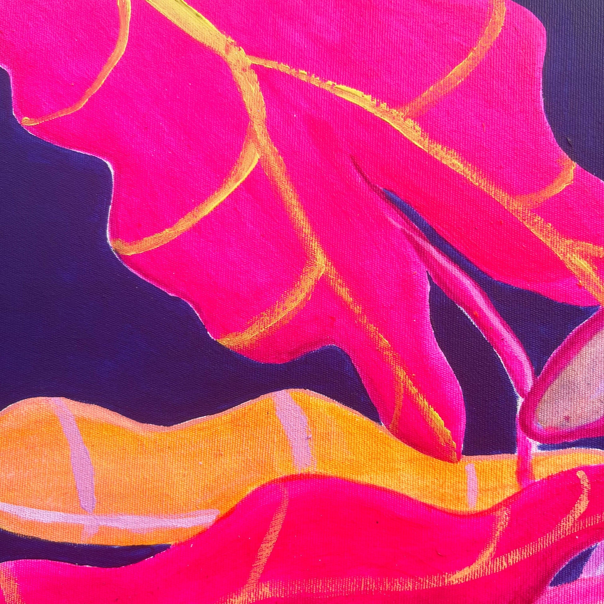 ‘Begonia Alocasia Still Life' Print - Kathryn Sillince Artist