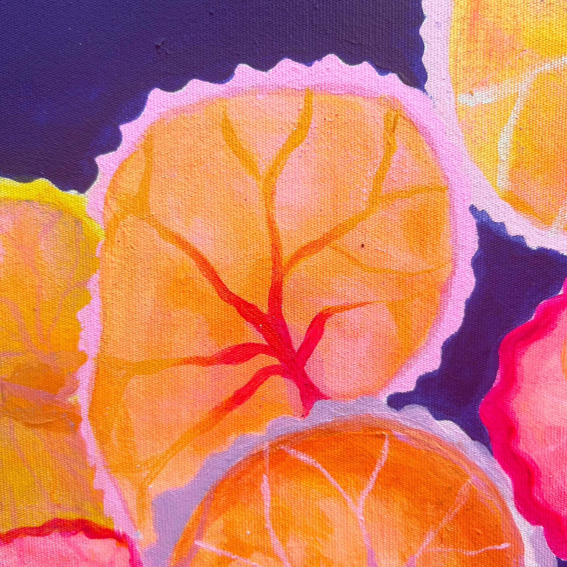 ‘Begonia Alocasia Still Life' Print - Kathryn Sillince Artist