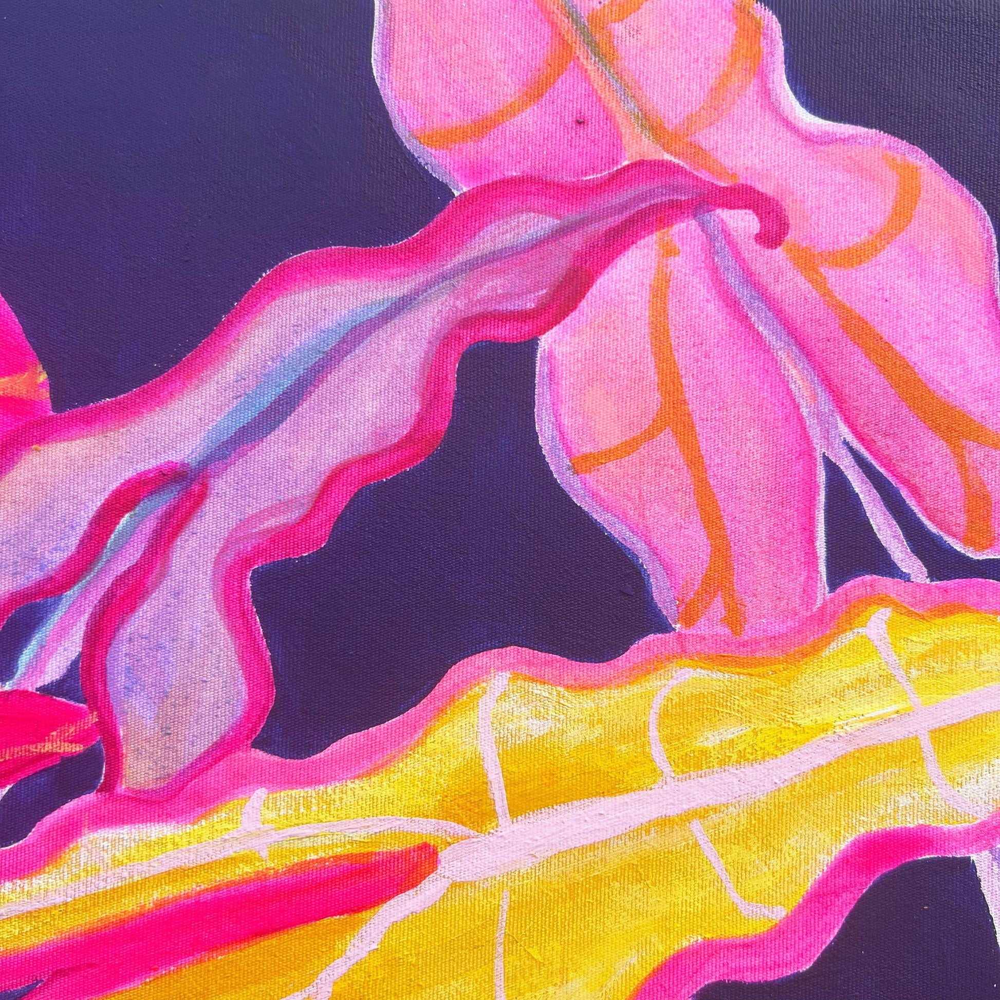 ‘Begonia Alocasia Still Life' Print - Kathryn Sillince Artist