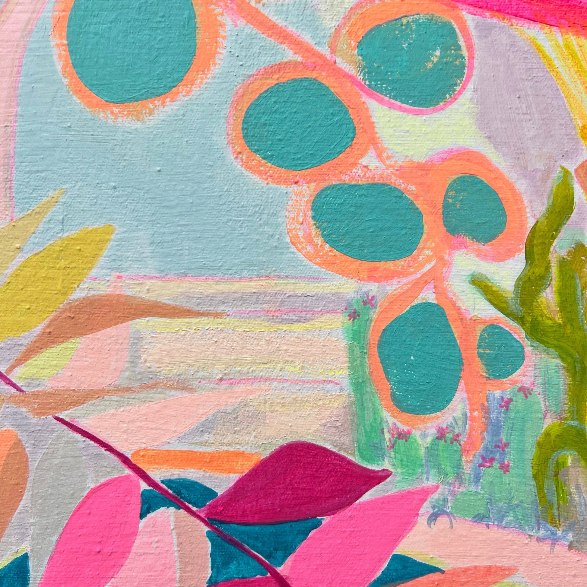 ‘Endless Summer By The Pool' Print - Kathryn Sillince Artist