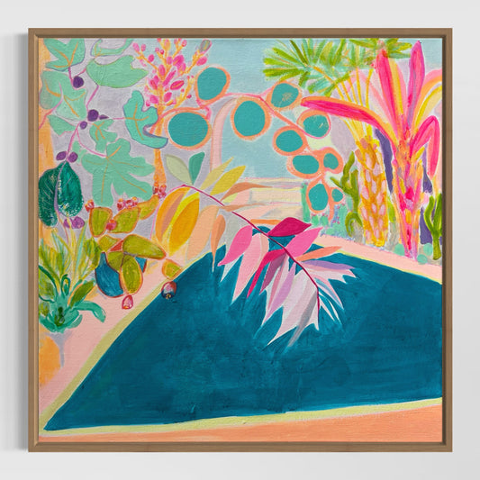 ‘Endless Summer By The Pool' Print - Kathryn Sillince Artist