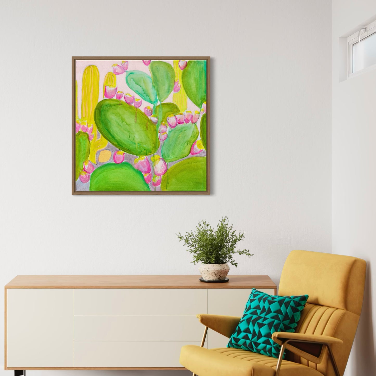 ‘Sicily Prickly Pears' Print - Kathryn Sillince Artist