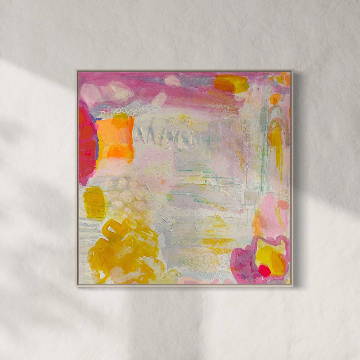 ABSTRACT PRINT SET: 'Like Jello On Springs' & 'On The Side' - Kathryn Sillince Artist