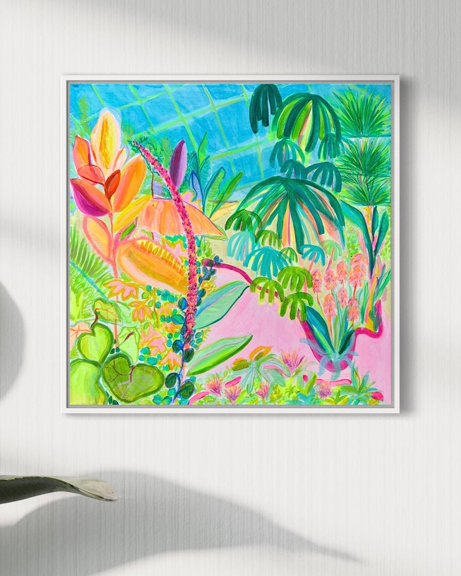 COLOUR POP BOTANICAL PRINT SET: 'Inflorescence Immersion' & 'Vacation Anticipation' - Kathryn Sillince Artist