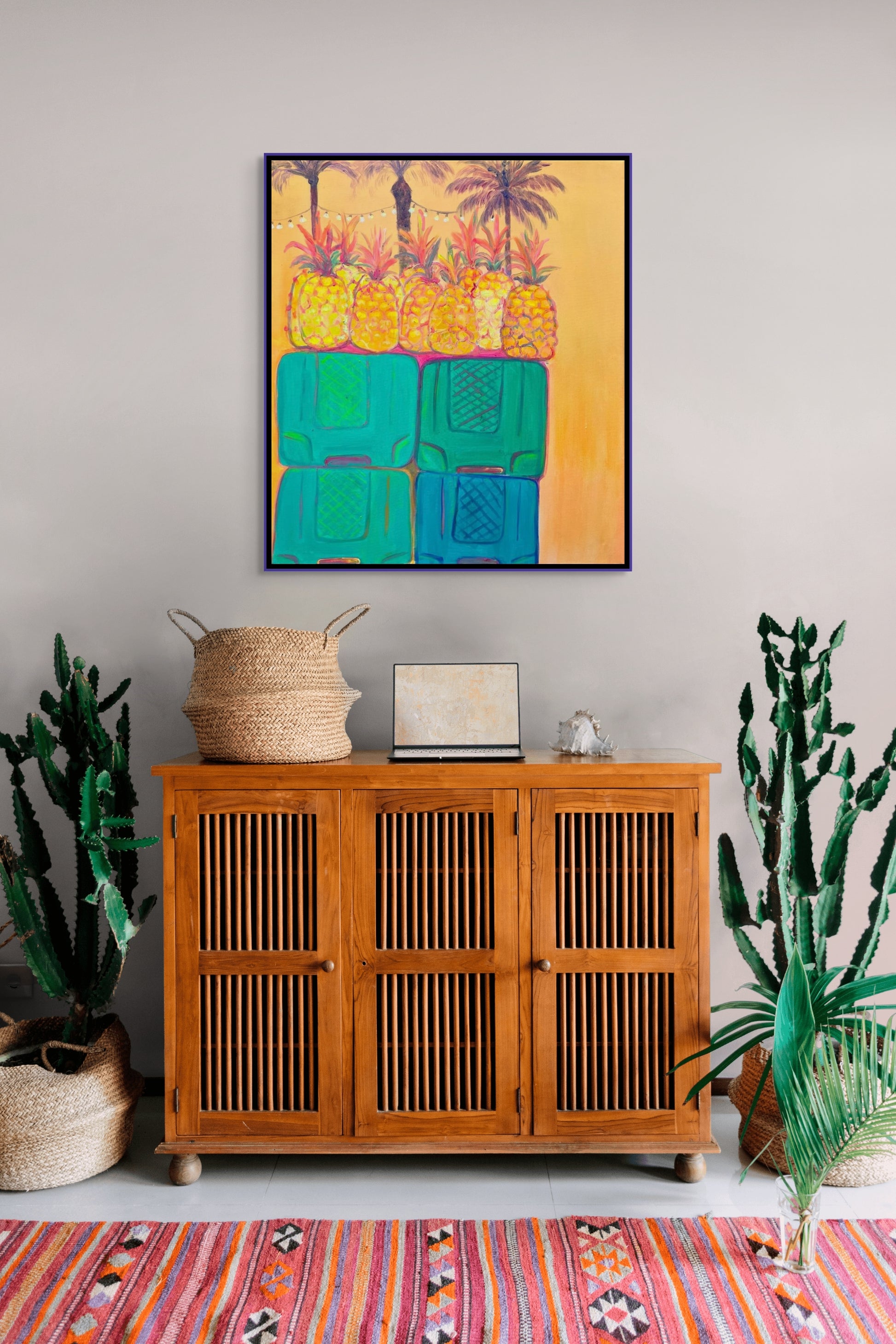 ‘Ananas of Marsallok Market’ - Kathryn Sillince Artist