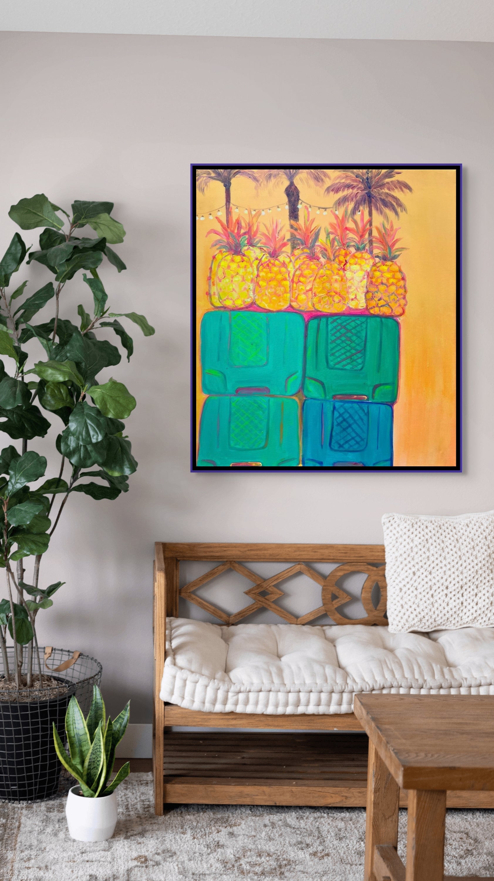 ‘Ananas of Marsallok Market’ - Kathryn Sillince Artist