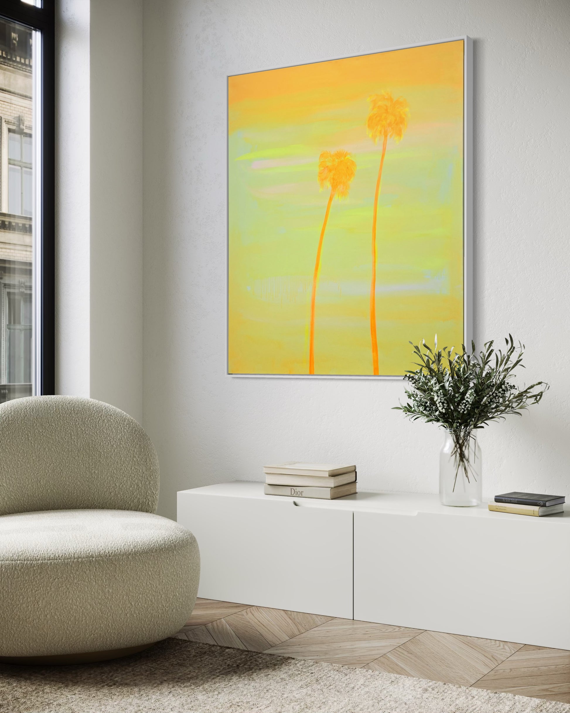 ‘Breeze On The Boulevard II’ 102cm x 122cm - Kathryn Sillince Artist