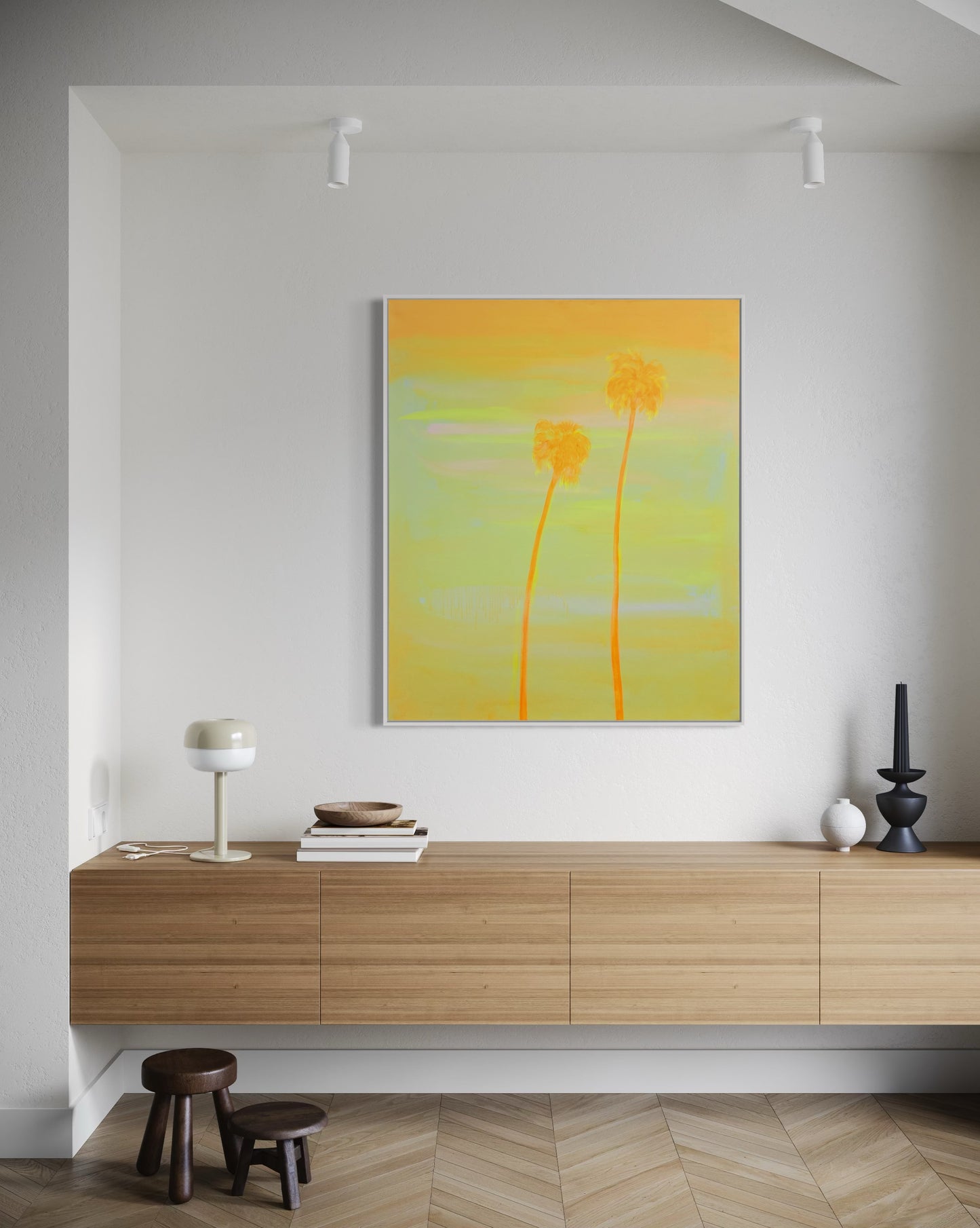 ‘Breeze On The Boulevard II’ 102cm x 122cm - Kathryn Sillince Artist