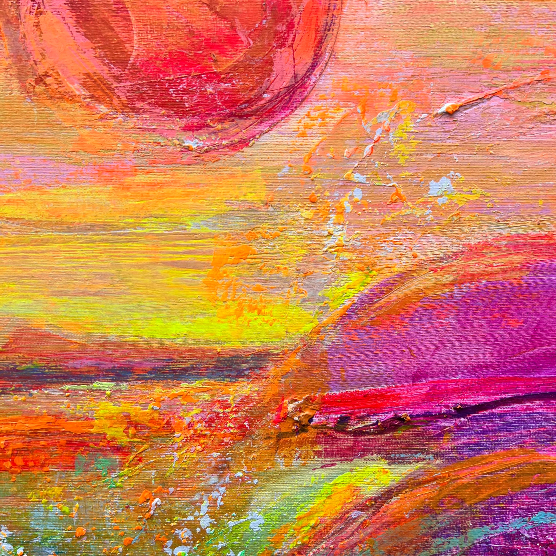 ‘By The Pull Of The Red Moon’ - Kathryn Sillince Artist