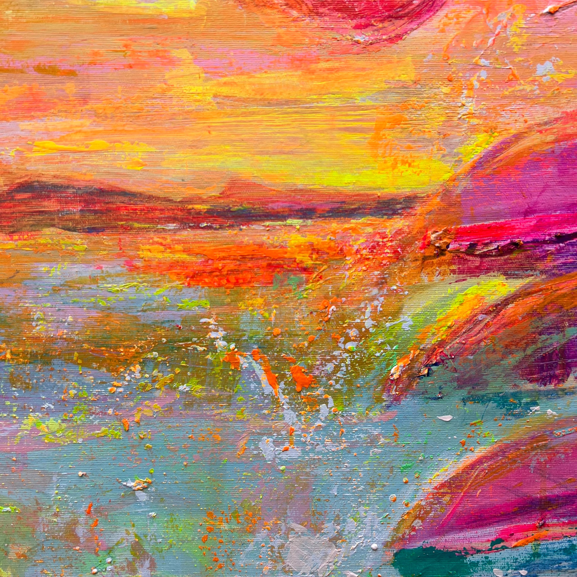 ‘By The Pull Of The Red Moon’ - Kathryn Sillince Artist