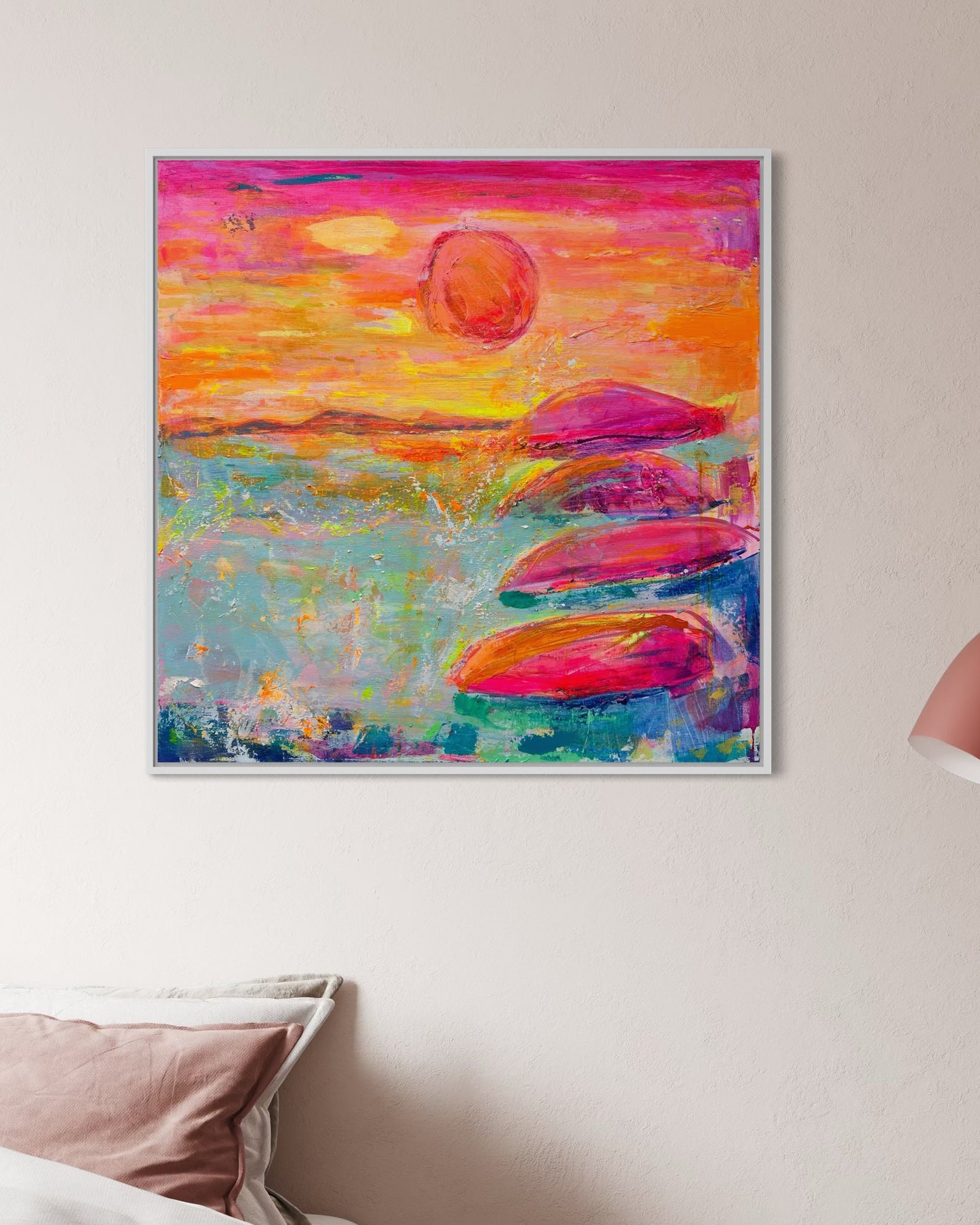 ‘By The Pull Of The Red Moon’ - Kathryn Sillince Artist