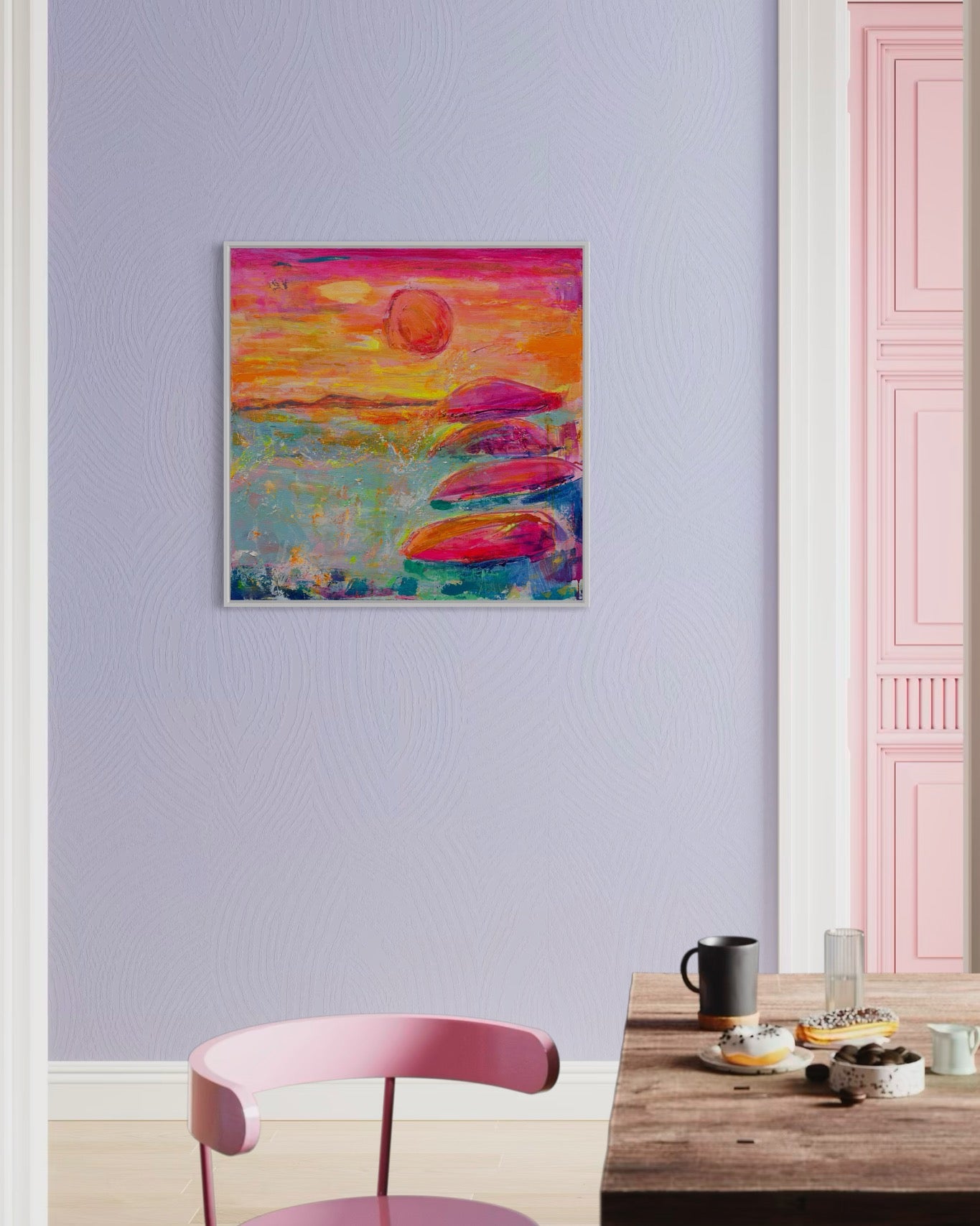 ‘By The Pull Of The Red Moon’ - Kathryn Sillince Artist