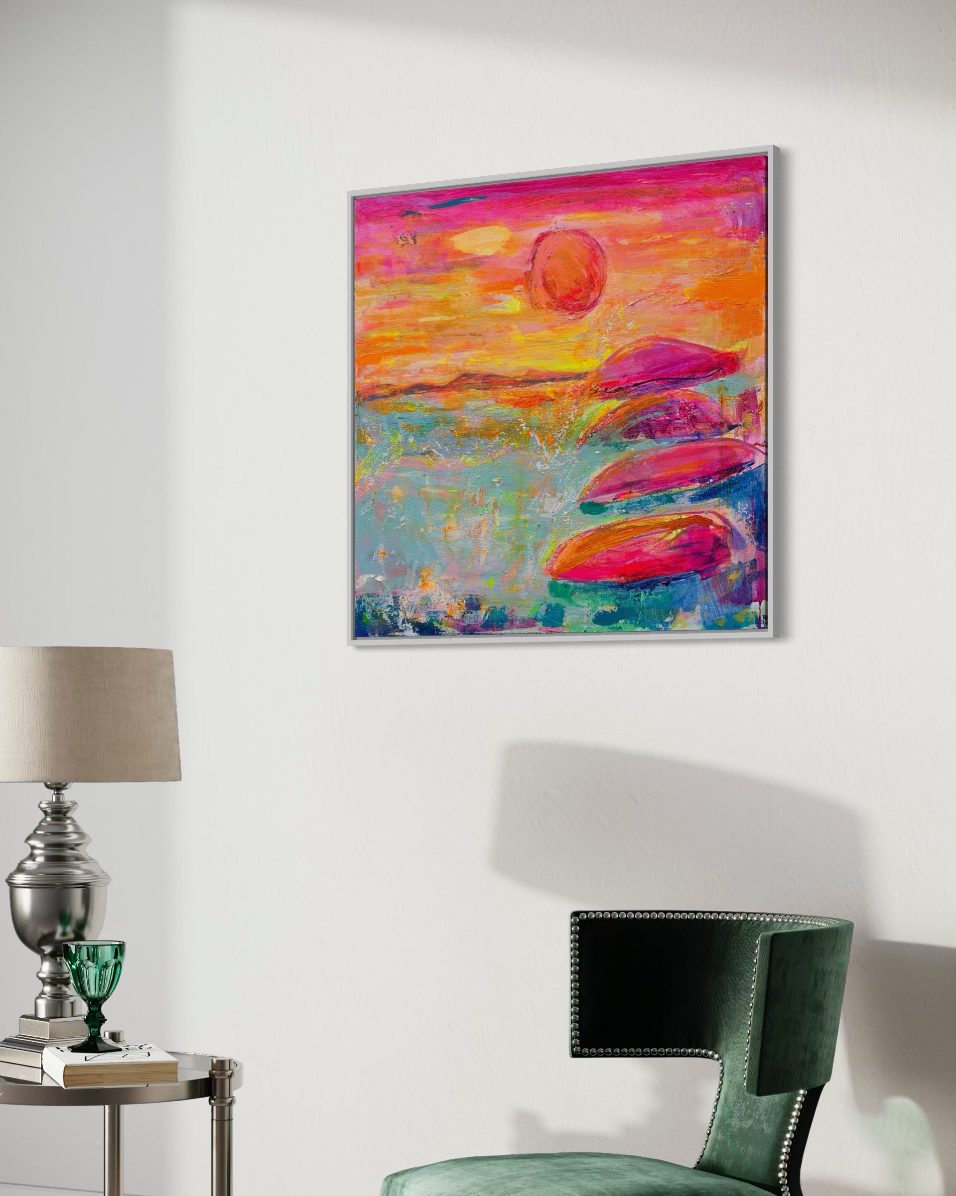 ‘By The Pull Of The Red Moon’ - Kathryn Sillince Artist
