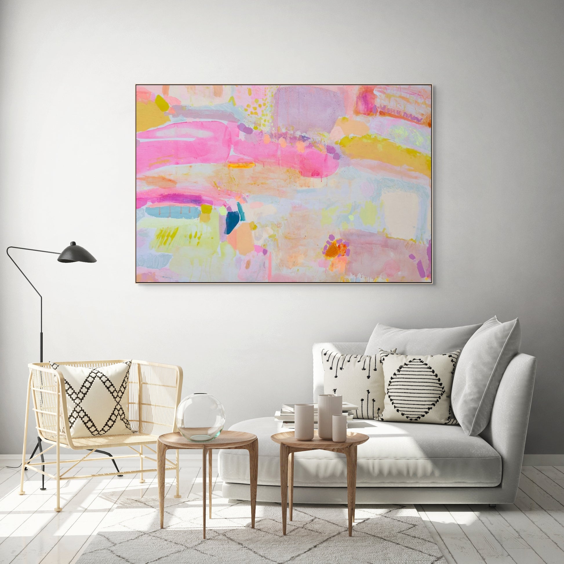 'Fever Dream' 153cm x 102cm - Kathryn Sillince Artist