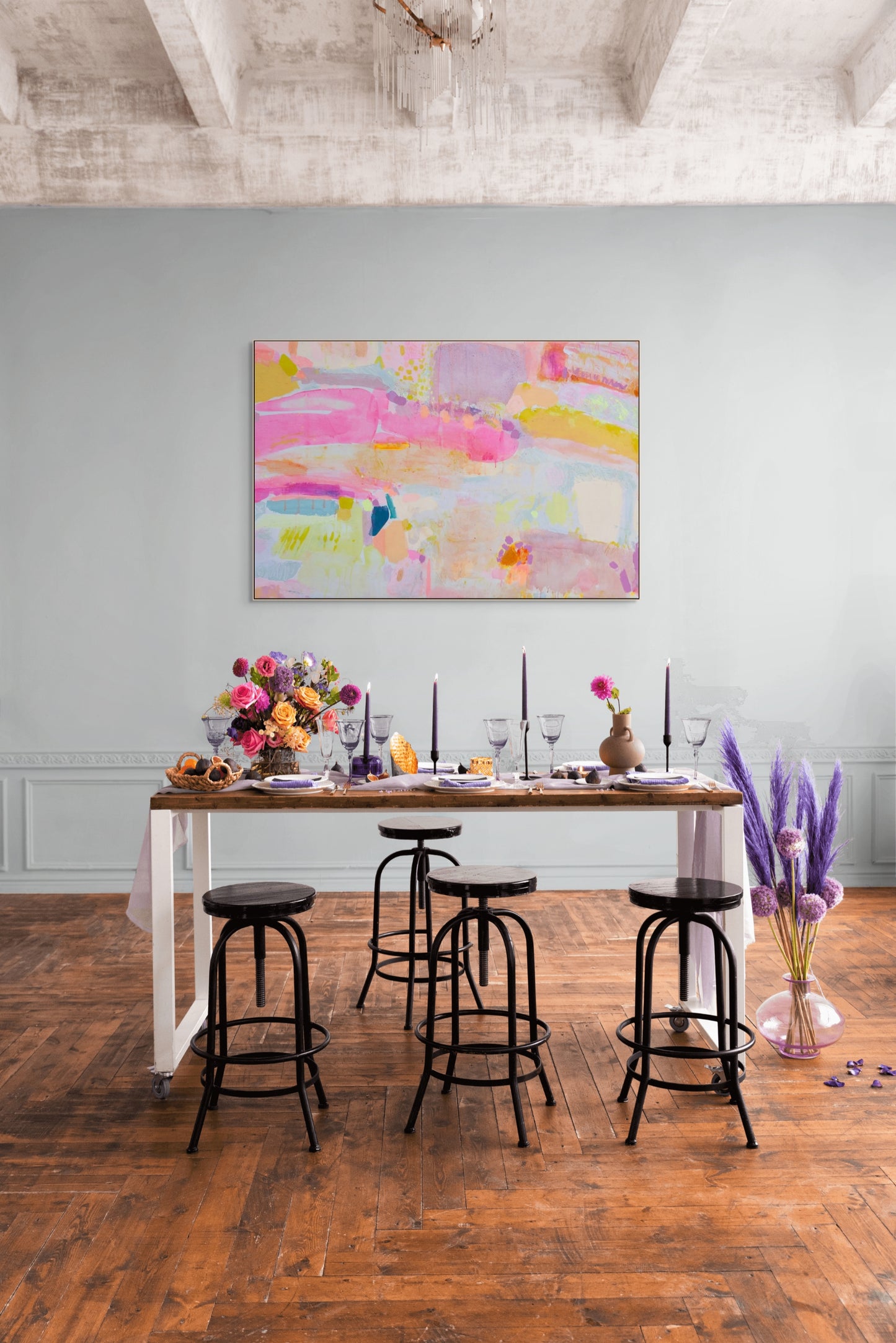 'Fever Dream' 153cm x 102cm - Kathryn Sillince Artist