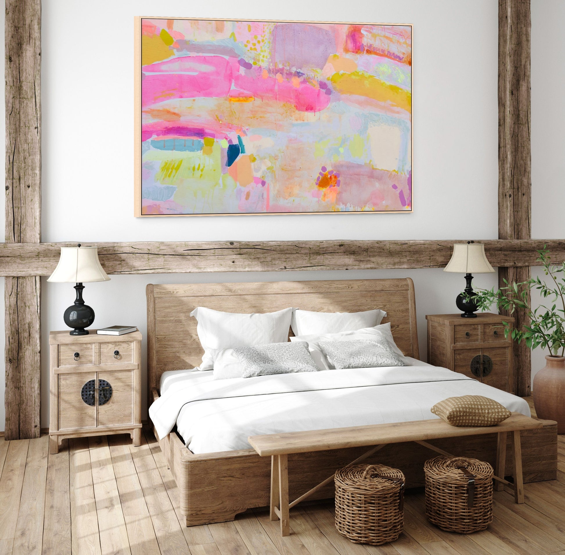 'Fever Dream' 153cm x 102cm - Kathryn Sillince Artist