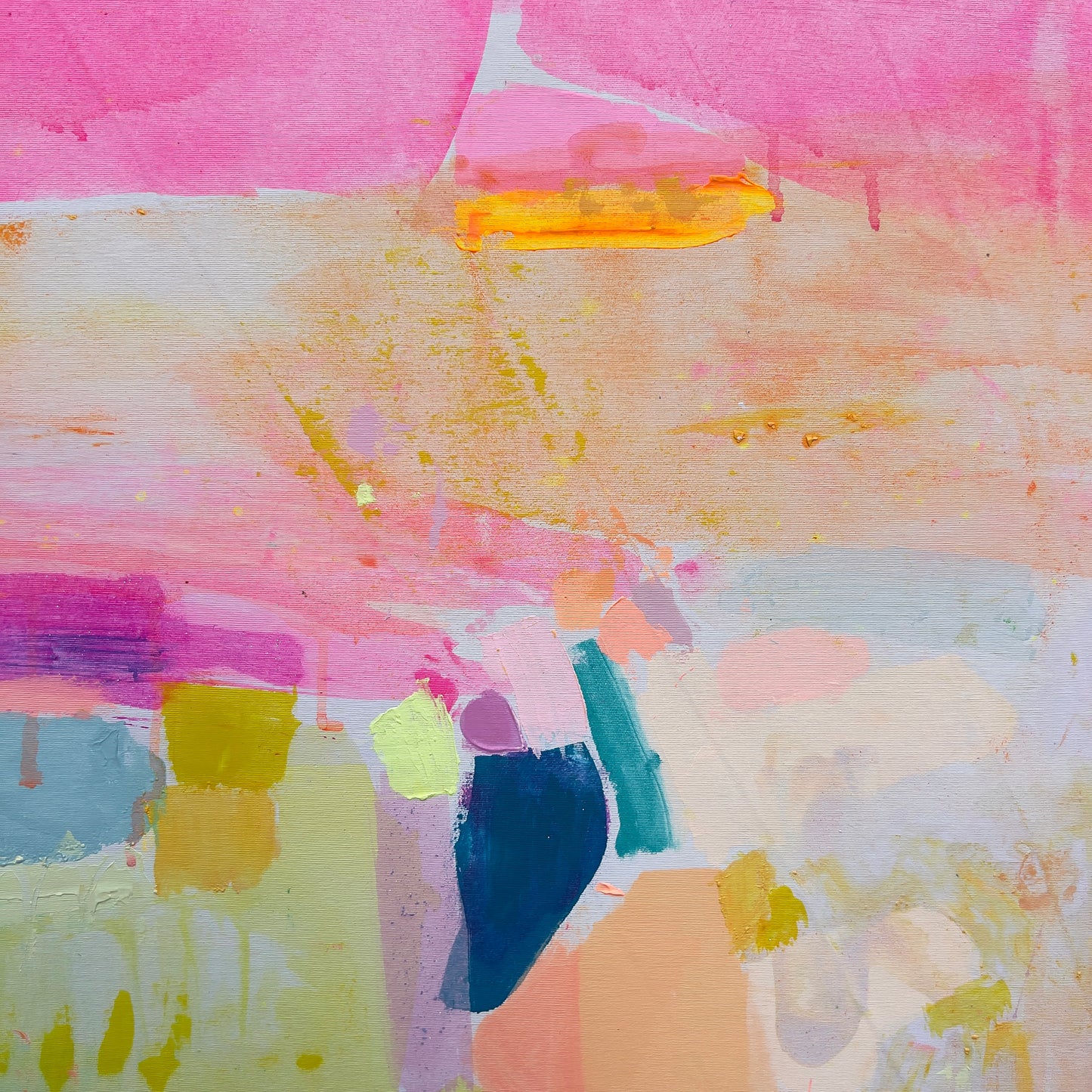'Fever Dream' 153cm x 102cm - Kathryn Sillince Artist