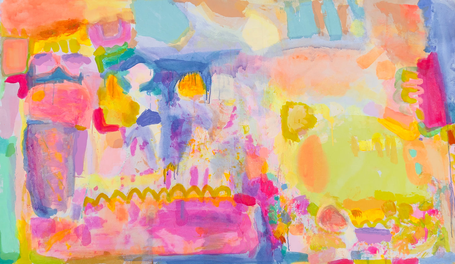 'Fever Dream IV' 173cm x 107cm - Kathryn Sillince Artist