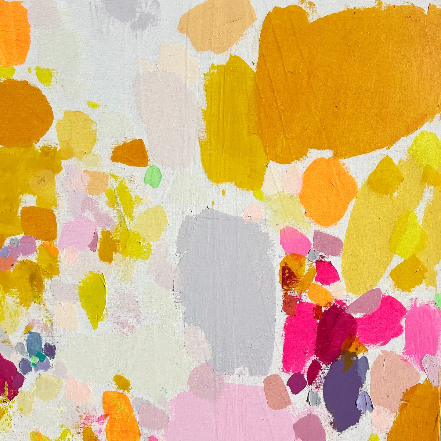 'Fragmented Rainbow: I'  112cm x 132.5cm - Kathryn Sillince Artist