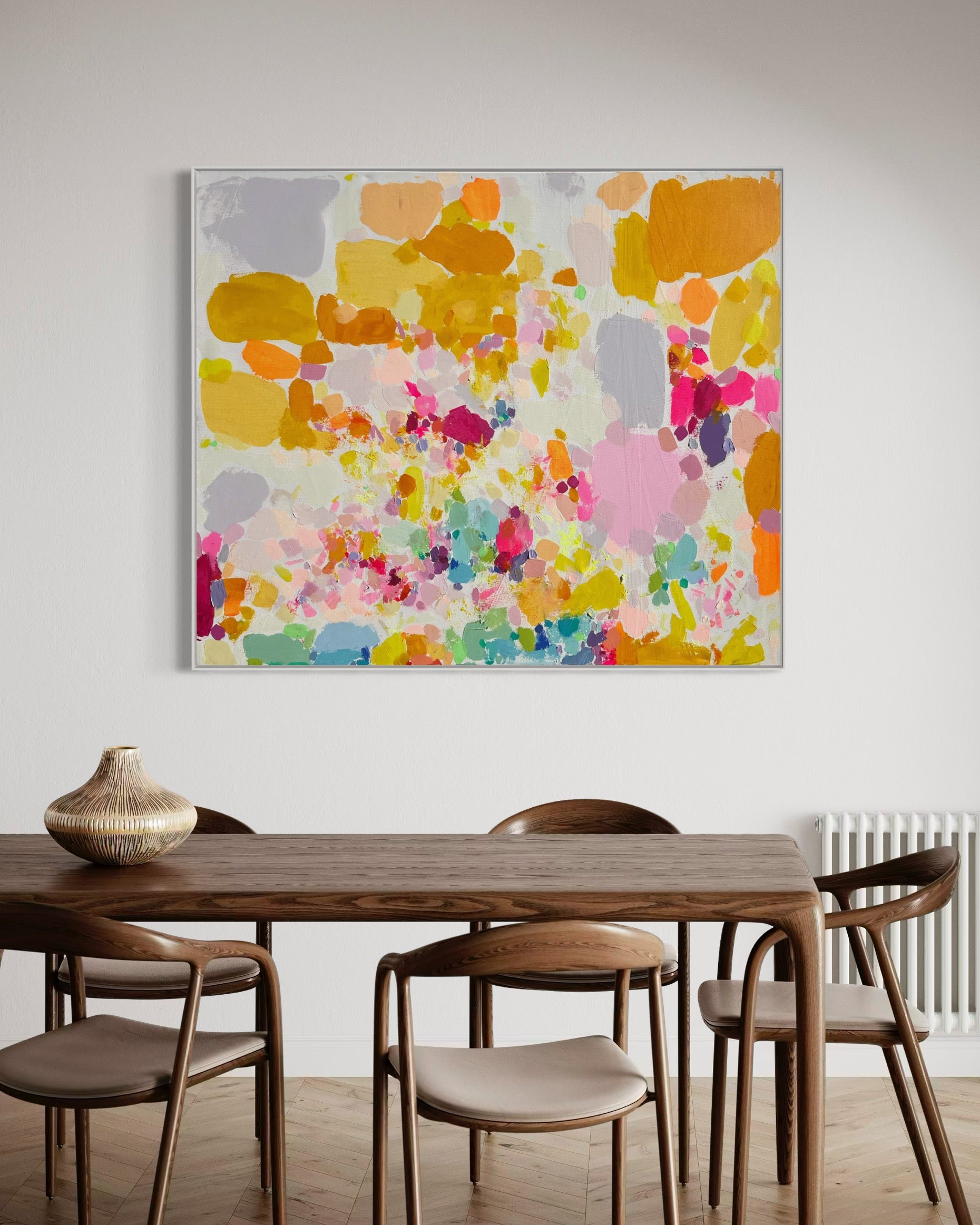 'Fragmented Rainbow: I'  112cm x 132.5cm - Kathryn Sillince Artist
